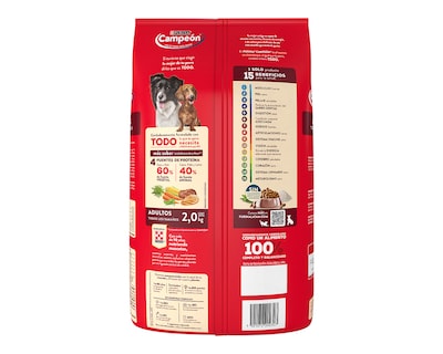 Foto 3 | Foto 3 | Alimento para Perro Purina Campeón Adulto 2 Kg