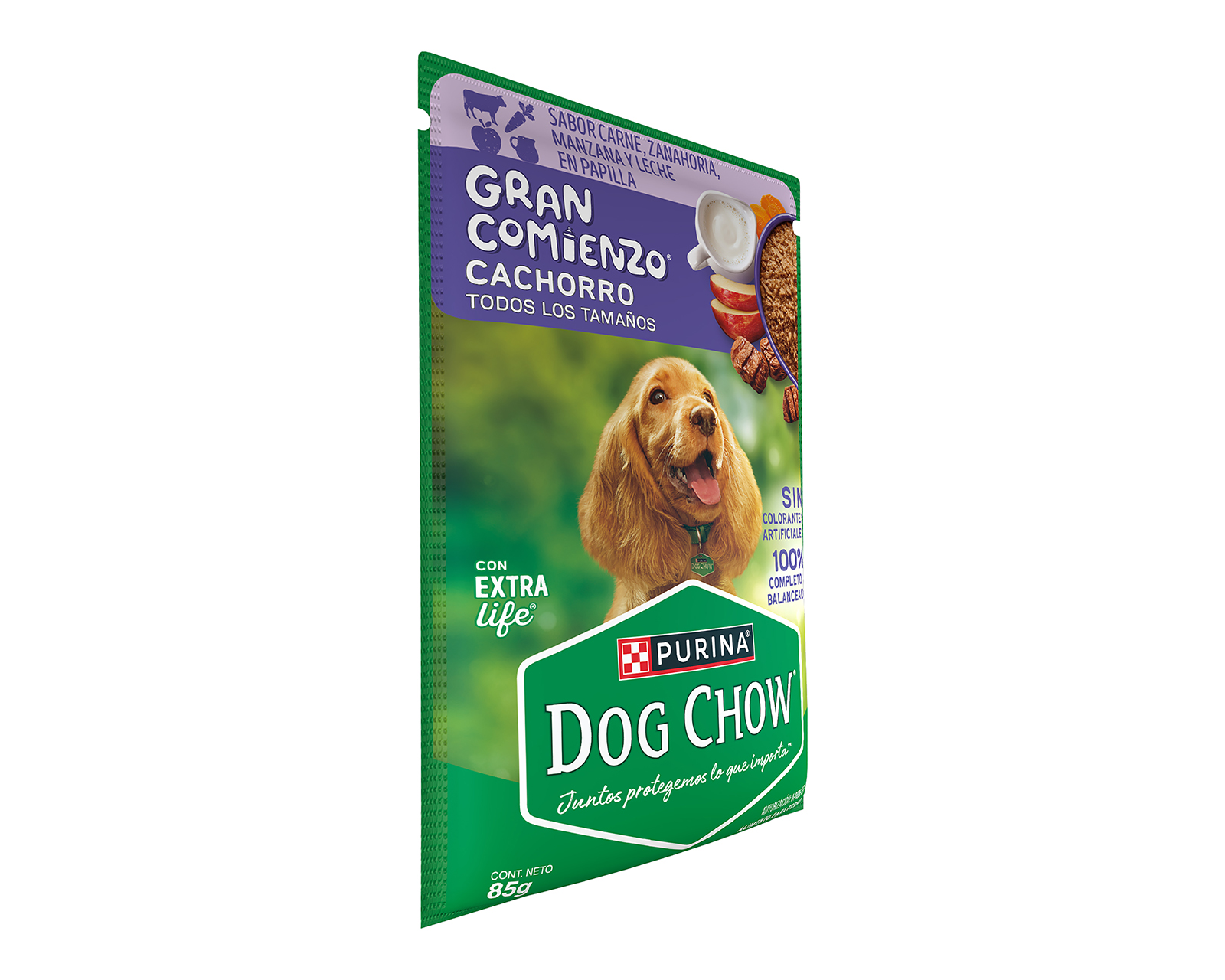 Foto 3 pulgar | Foto 2 | Alimento para Perro Purina Dog Chow Cachorro 85 g