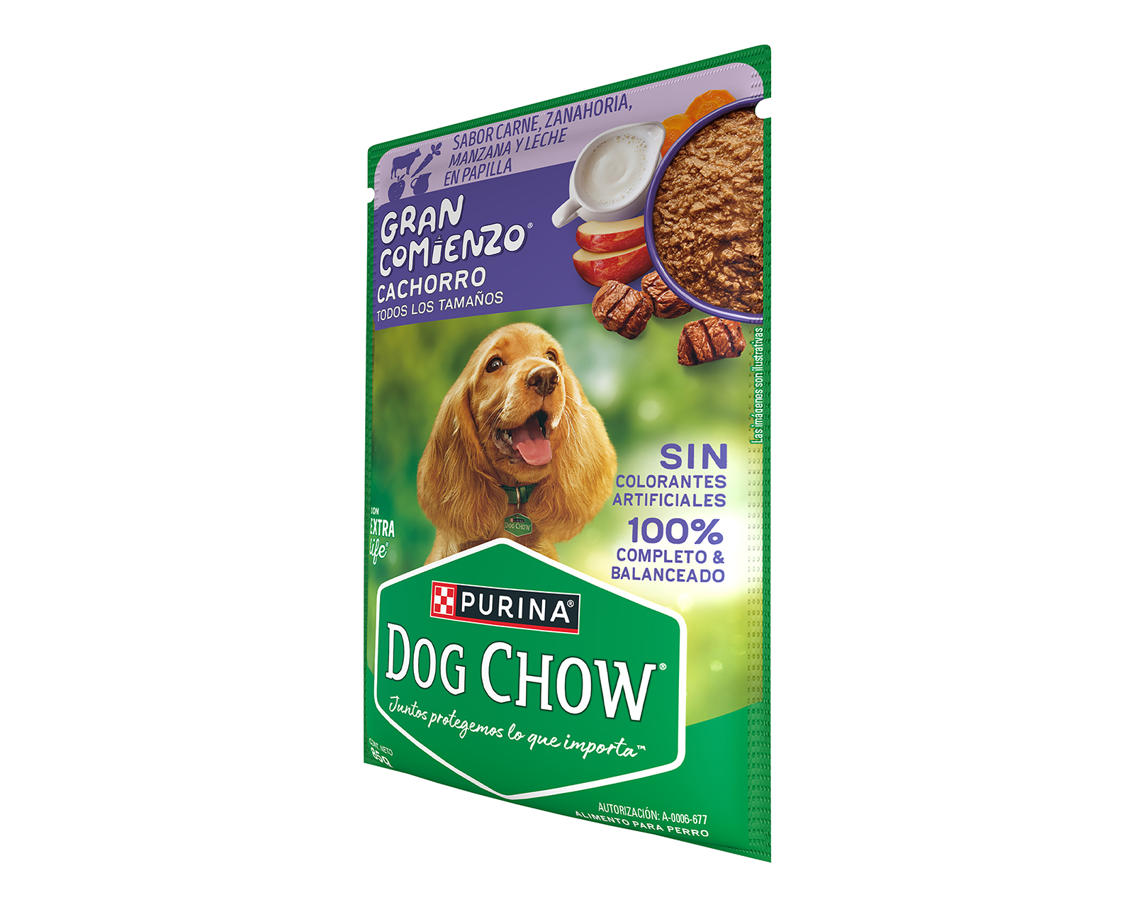 Foto 4 pulgar | Foto 3 | Alimento para Perro Purina Dog Chow Cachorro 85 g