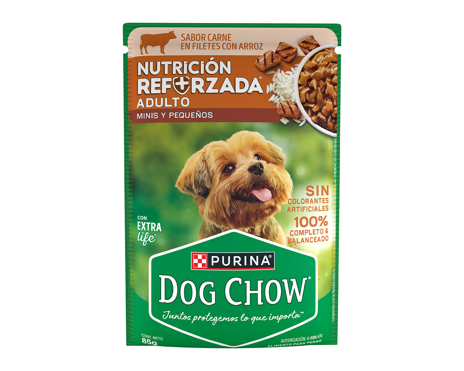 Alimento para Perro Purina Dog Chow Raza Mini y Pequeña 85 g