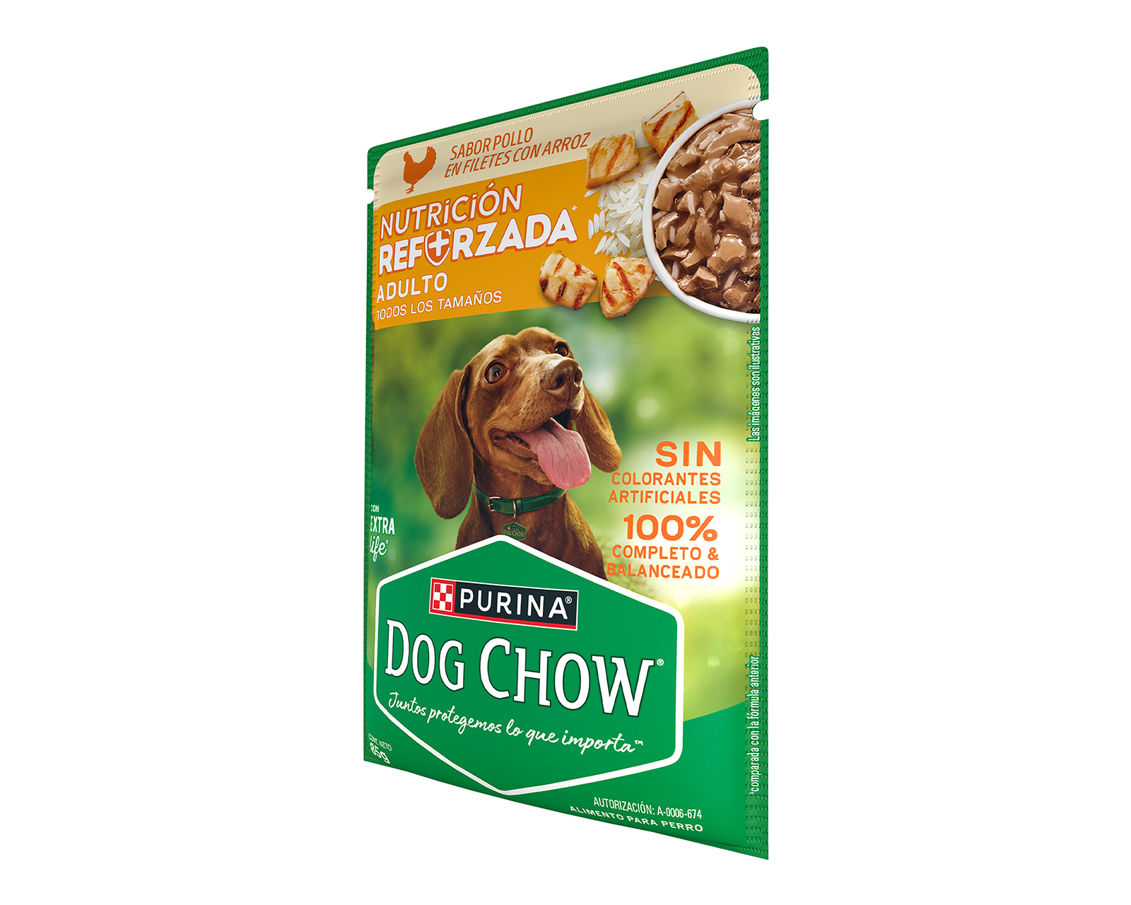 Foto 4 pulgar | Foto 3 | Alimento para Perro Purina Dog Chow Adulto 85 g