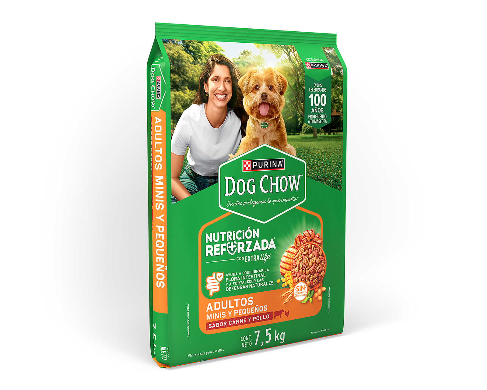 Foto 3 pulgar | Foto 2 | Alimento para Perro Purina Dog Chow Raza Mini 7.5 kg