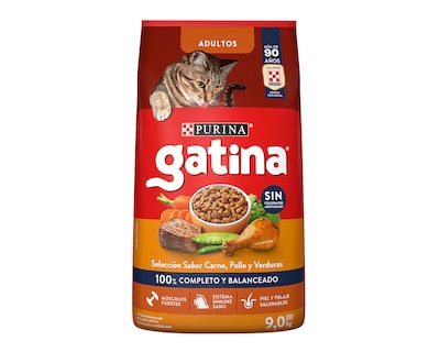 Foto 1 | Foto 1 | Alimento para Gato Purina Gatina Adulto 9 kg