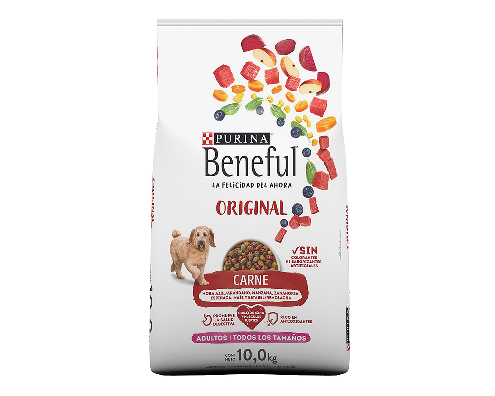 Foto 2 pulgar | Foto 1 | Alimento para Perro Beneful Adultos 10 kg