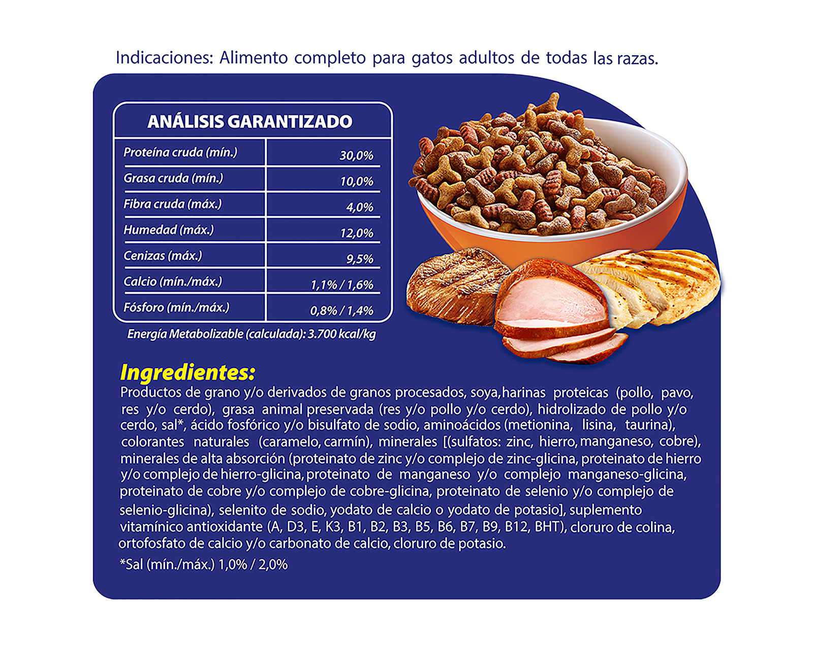 Foto 4 pulgar | Foto 3 | Alimento para Gatos Félix Adultos 10 kg