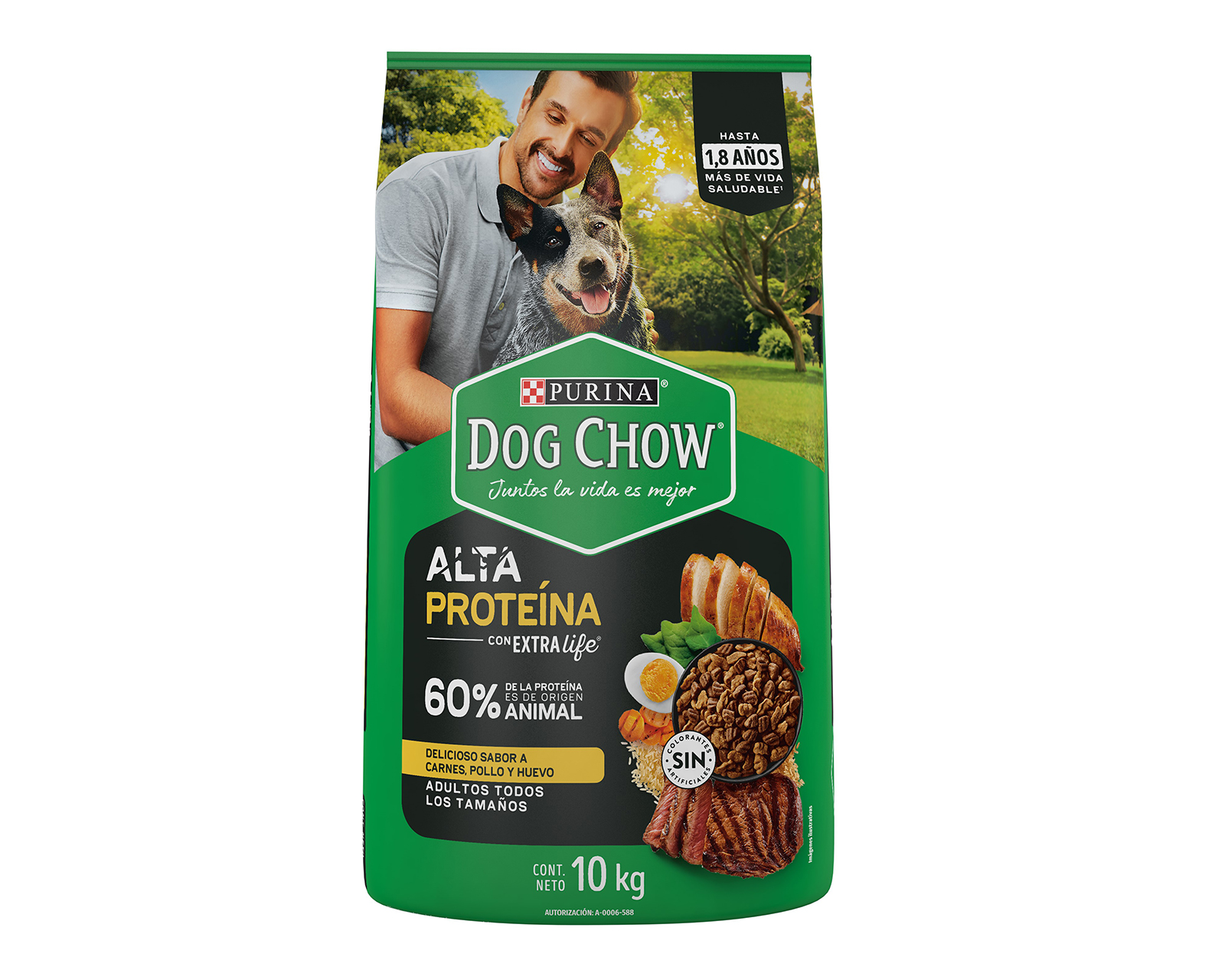 Alimento para Perro Purina Dog Chow Adulto 10 kg