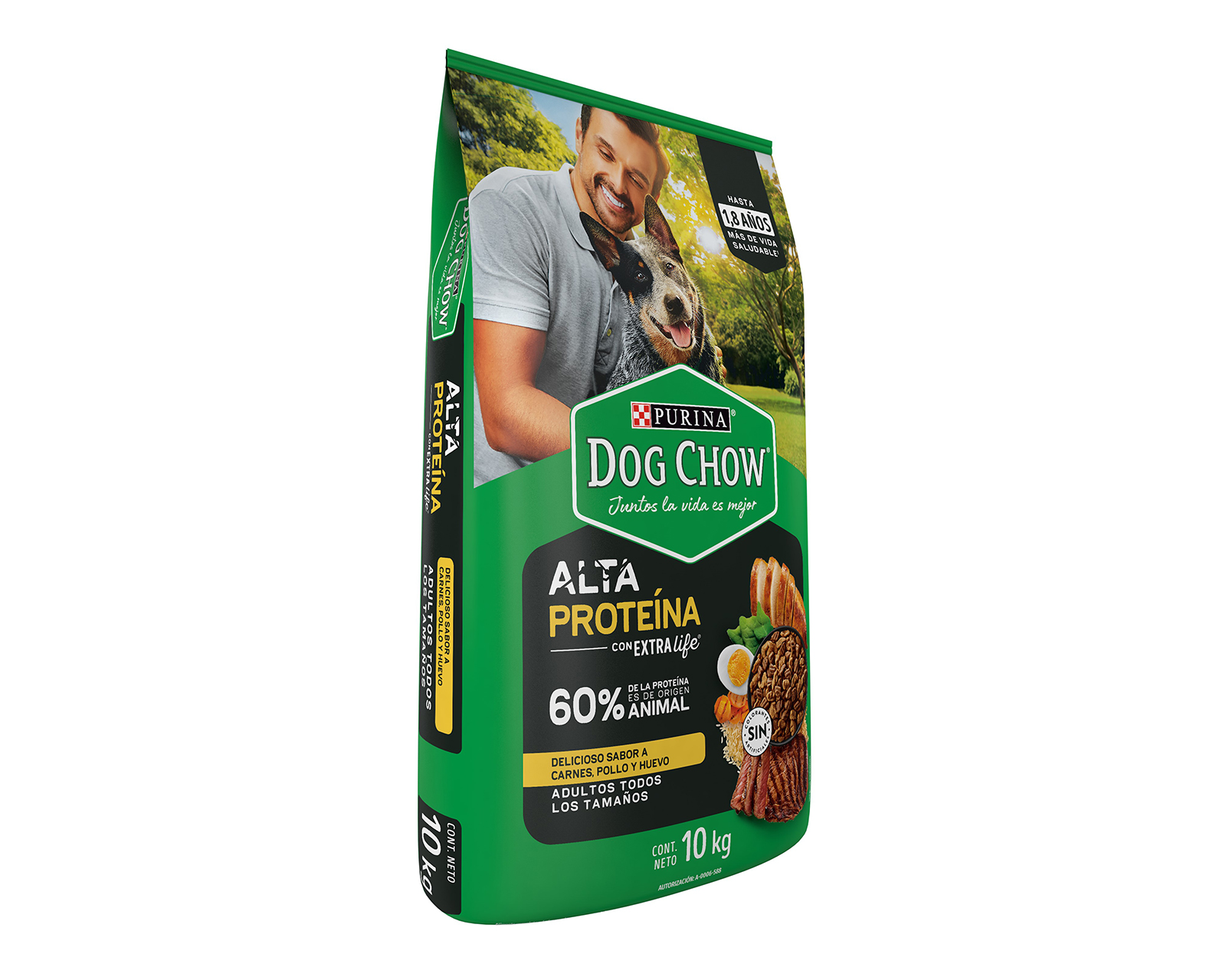 Foto 3 pulgar | Foto 2 | Alimento para Perro Purina Dog Chow Adulto 10 kg