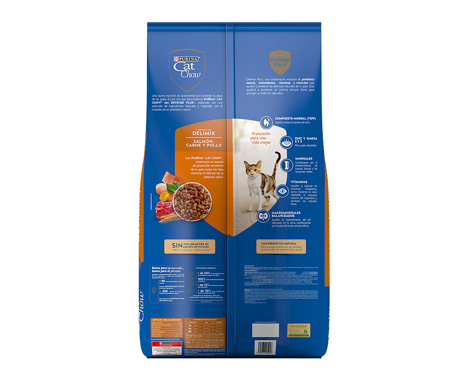 Foto 3 pulgar | Foto 2 | Alimento para Gato Purina Cat Chow Adulto 15 kg