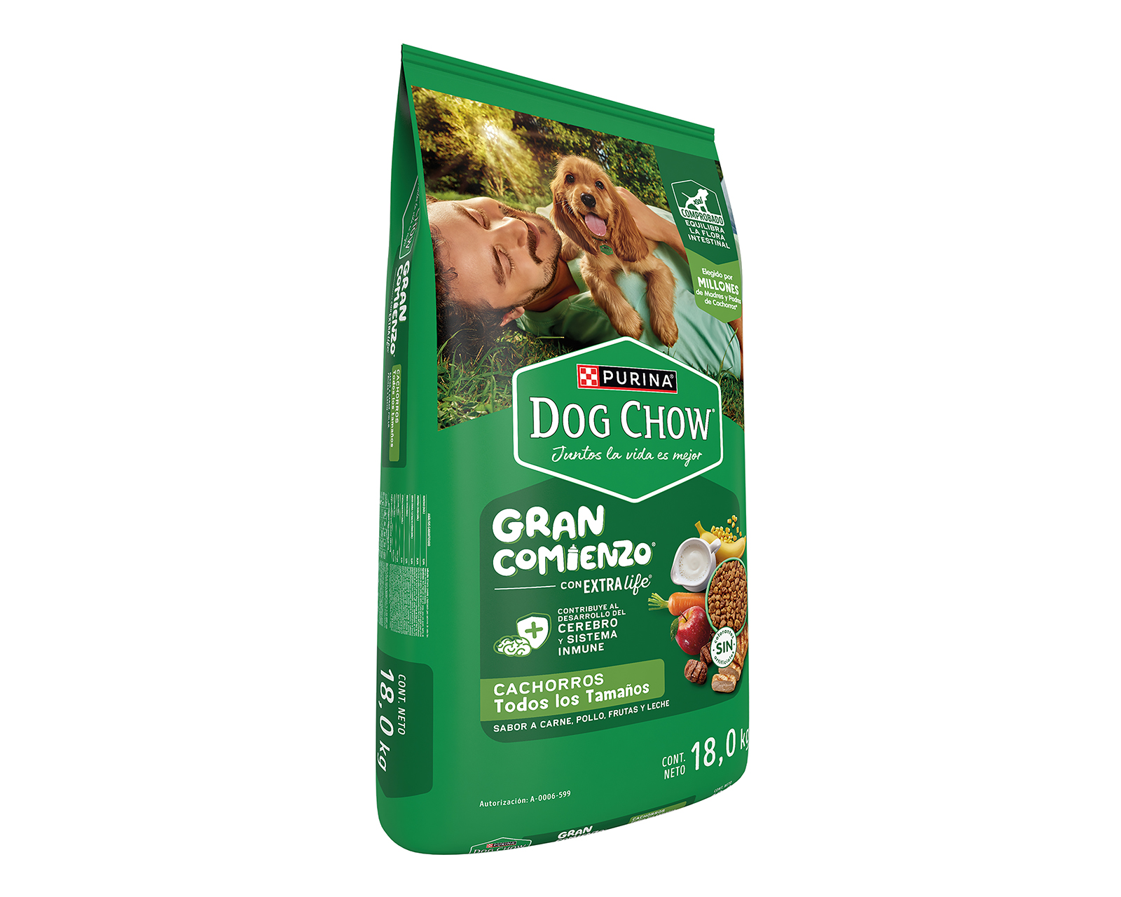 Foto 3 pulgar | Foto 2 | Alimento para Perro Purina Dog Chow Cachorro 18 Kg