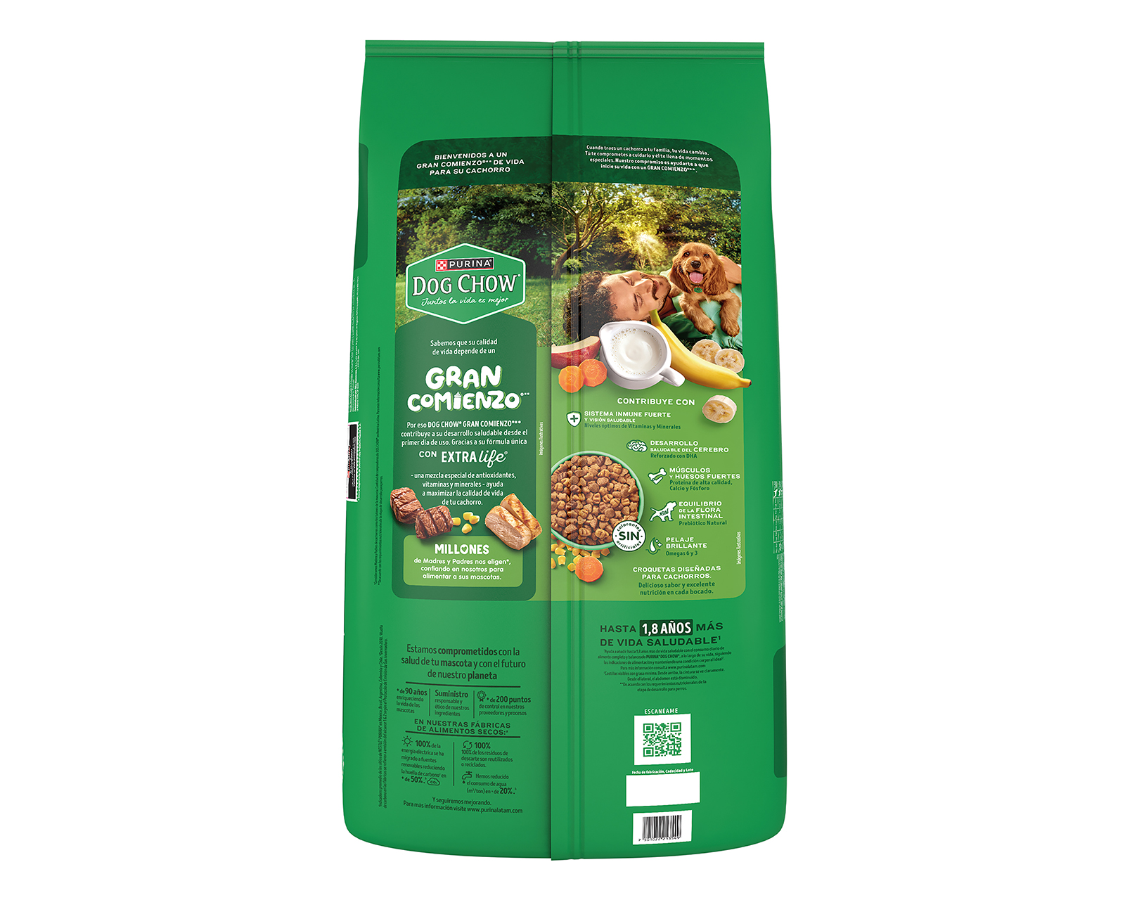 Foto 5 pulgar | Foto 4 | Alimento para Perro Purina Dog Chow Cachorro 18 Kg