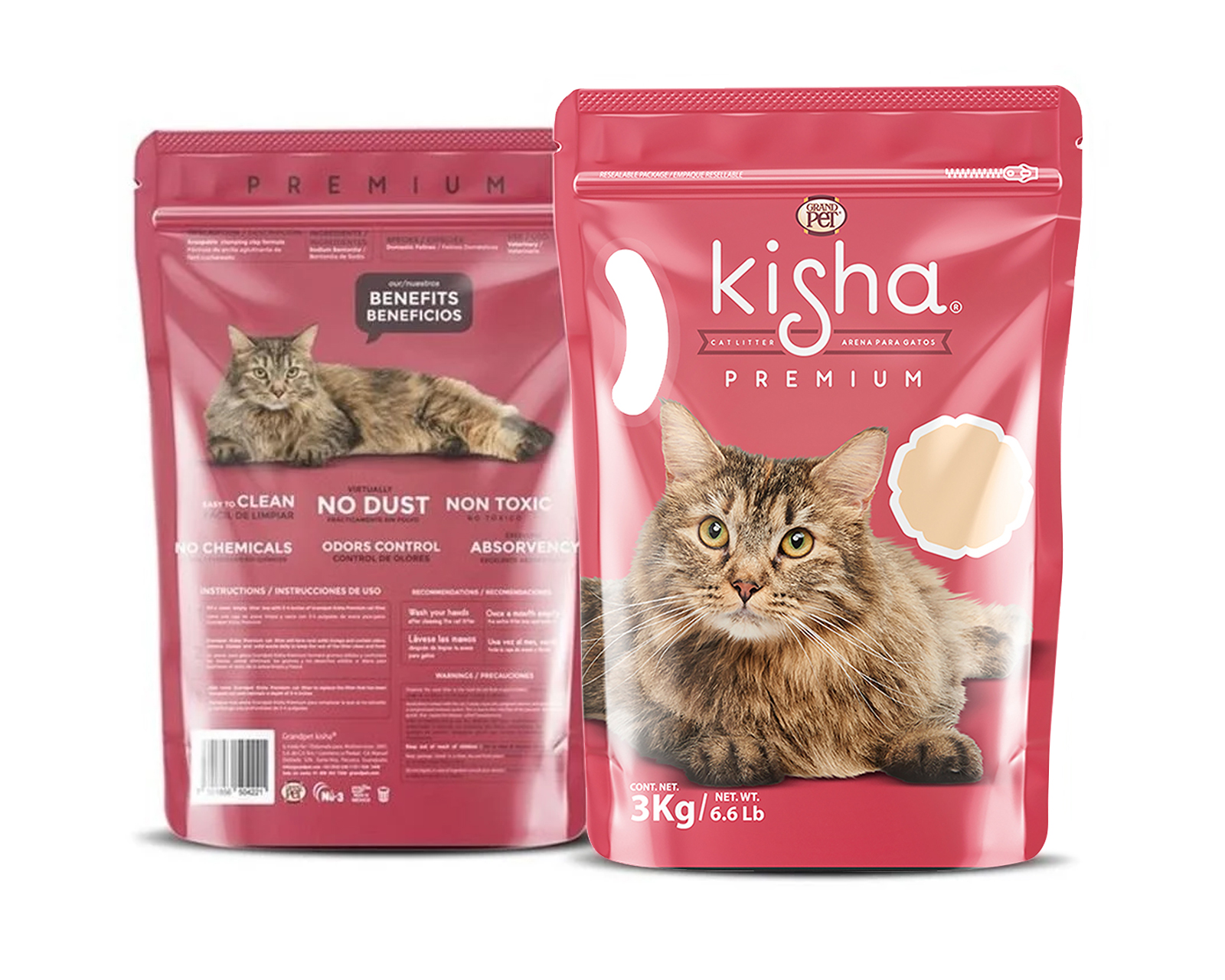 Foto 4 | Foto 4 | Arena Kisha para Gatos 3 KG