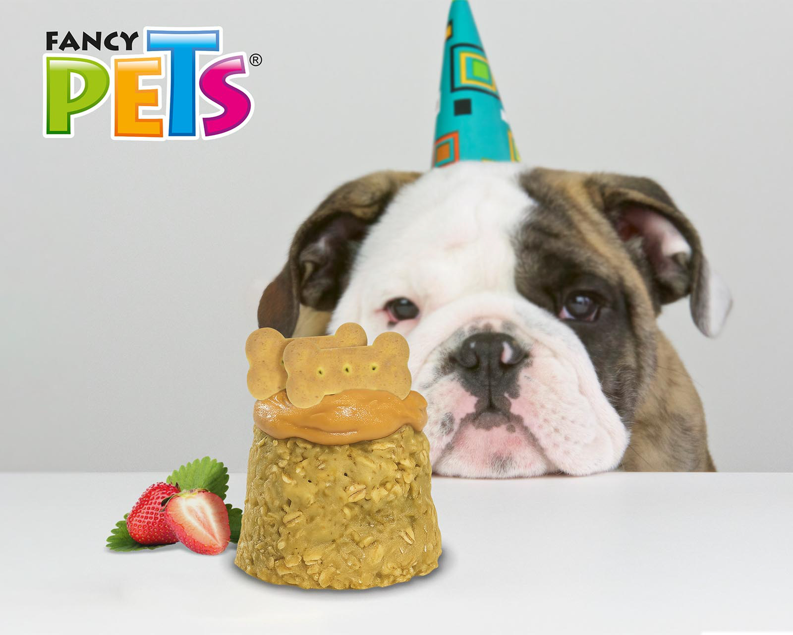 Foto 5 pulgar | Foto 4 | Mezcla para Pastel Fresas con Crema para Mascotas Fancy Pets 100 g