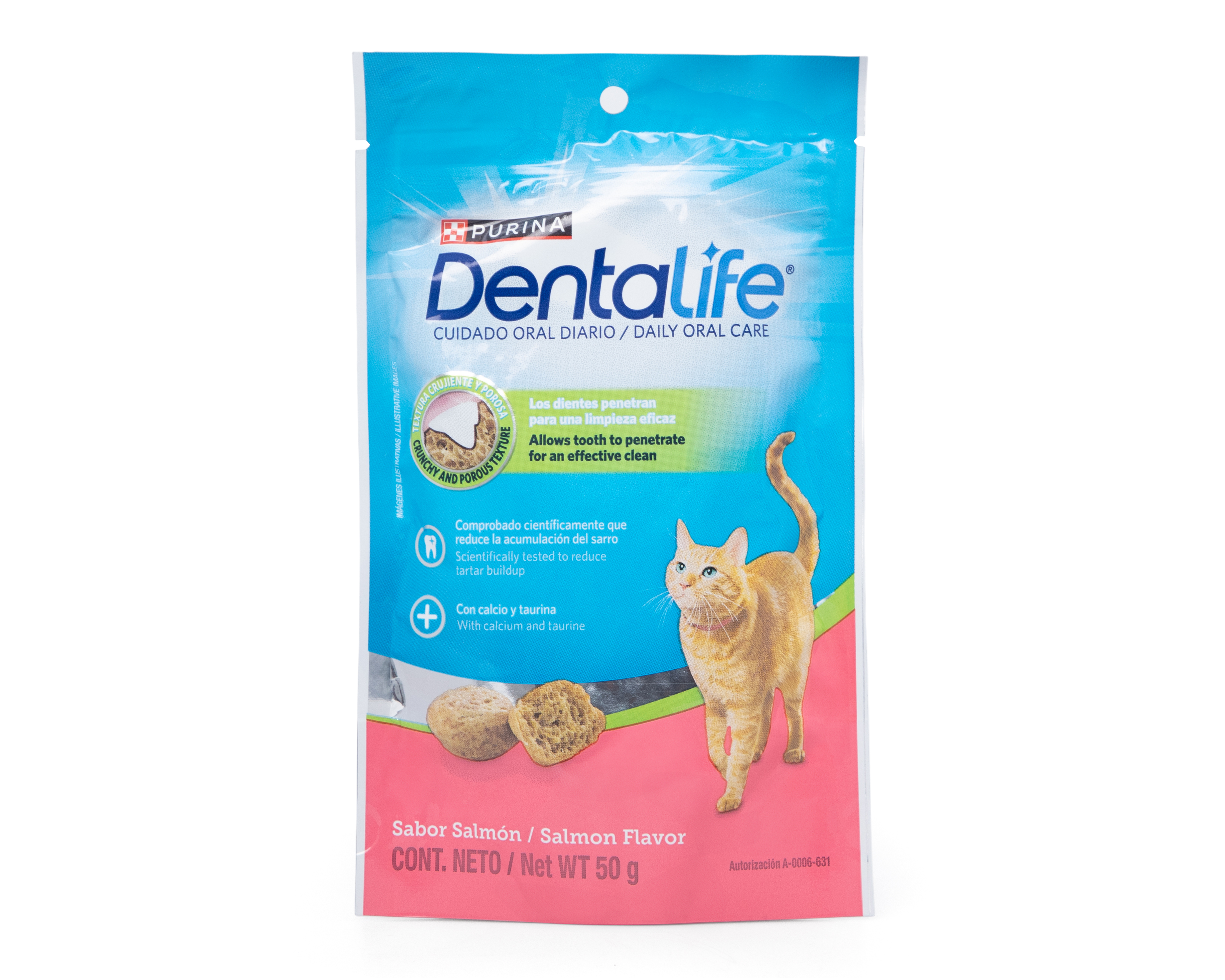 Foto 2 pulgar | Foto 1 | Alimento para Gato Dentalife 50 g
