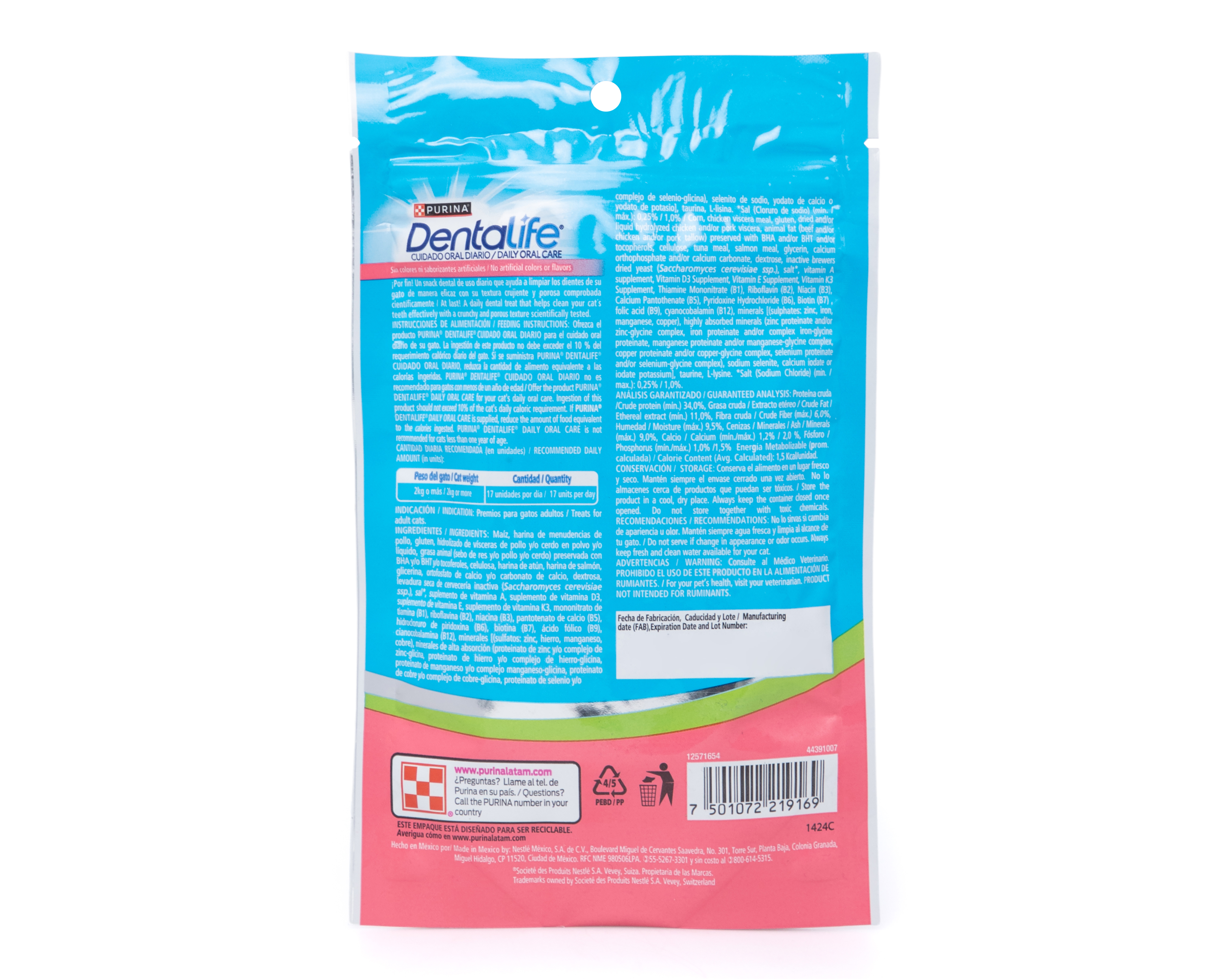 Foto 4 pulgar | Foto 3 | Alimento para Gato Dentalife 50 g