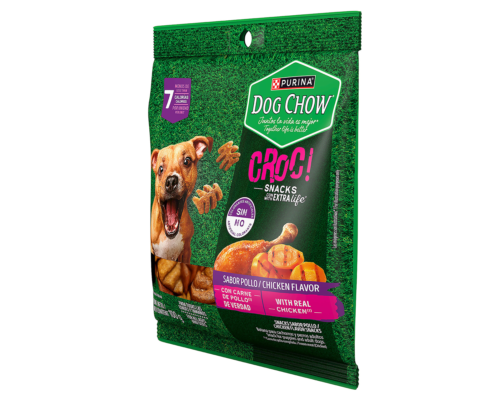 Foto 3 | Foto 3 | Snacks para Perro Purina Dog Chow Adulto y Cachorro 100 g