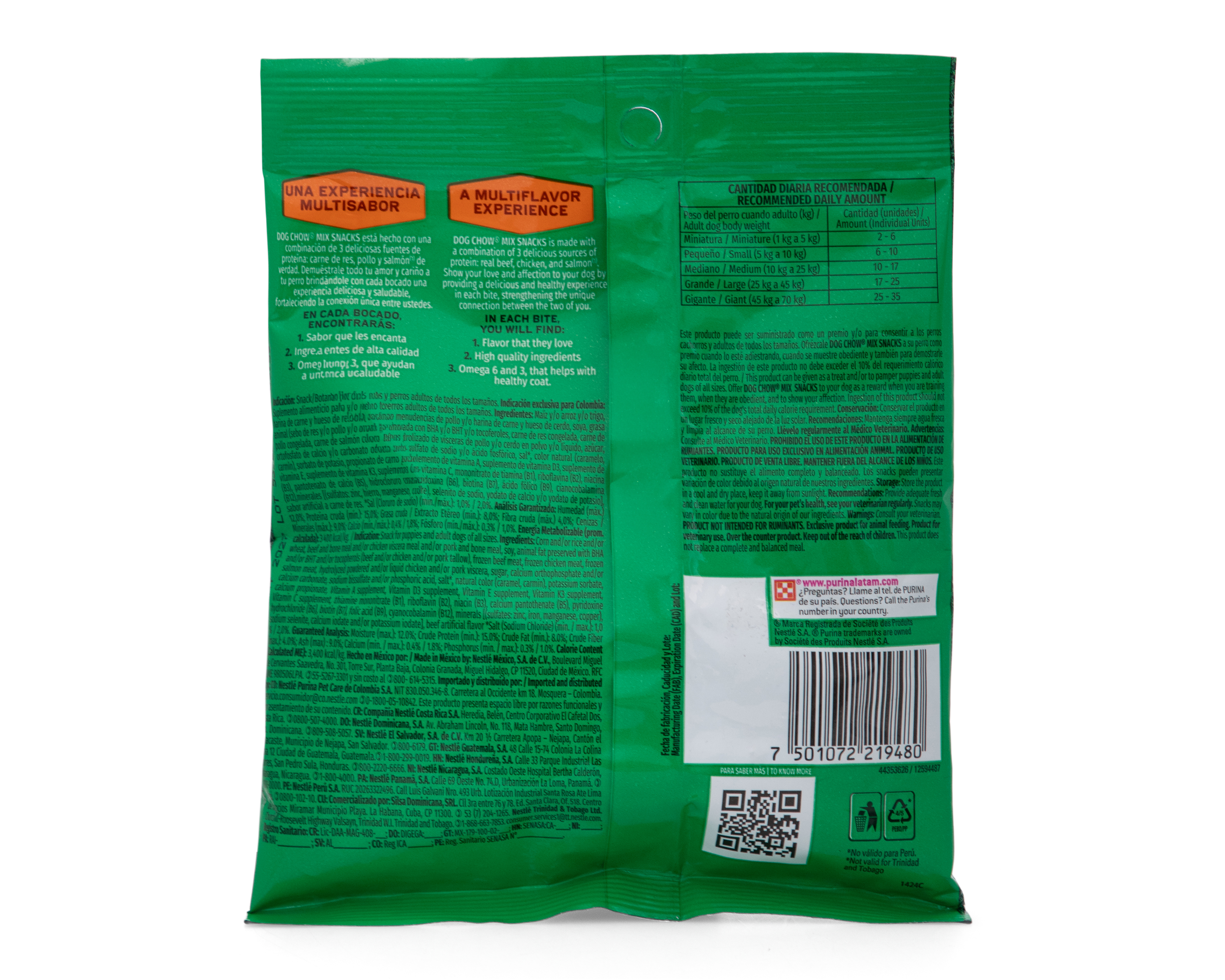 Foto 3 | Foto 3 | Alimento para Perro Purina Dog Chow 100 g