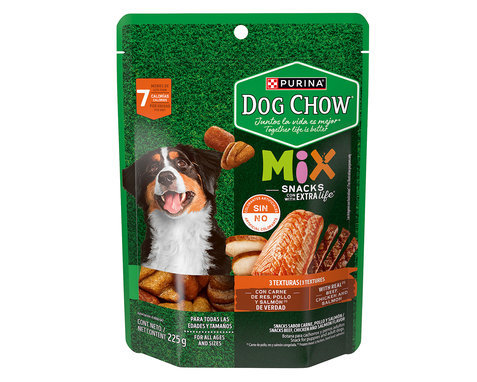 Snacks para Perro Purina Dog Chow Adulto y Cachorro 225 g