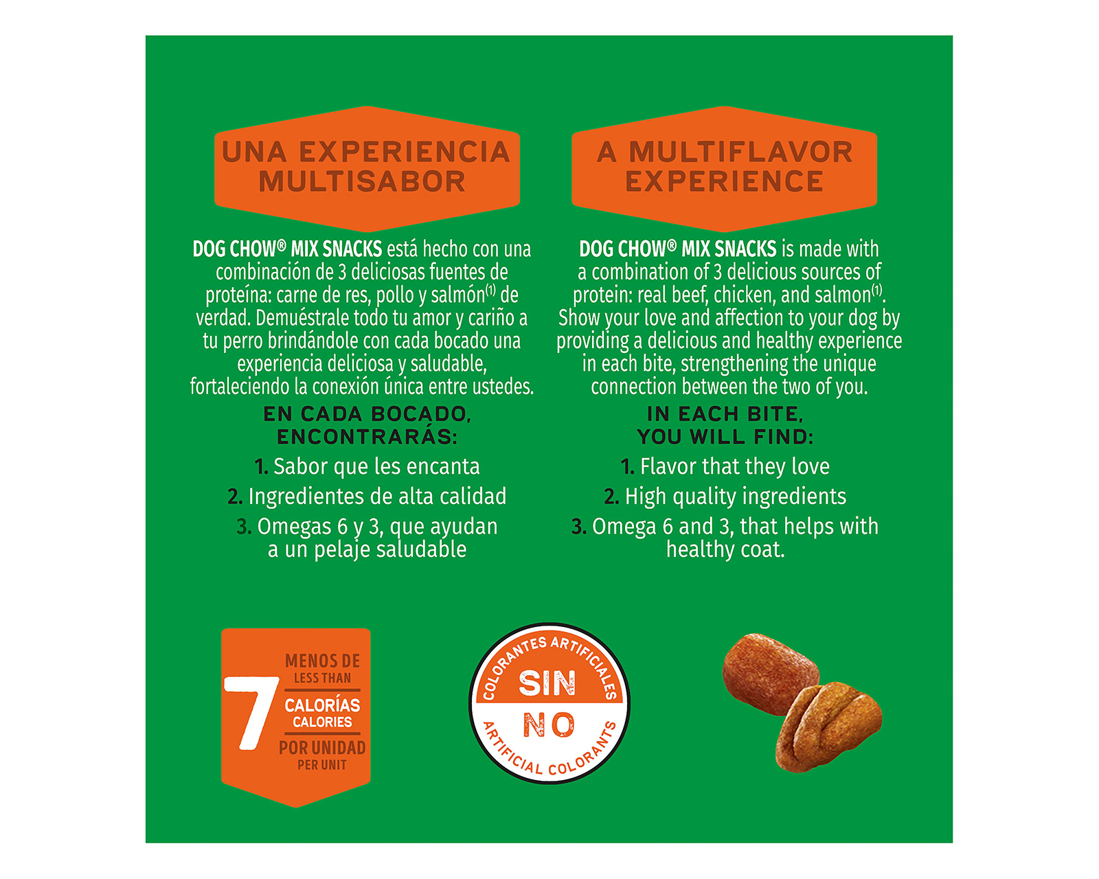 Foto 7 | Foto 7 | Snacks para Perro Purina Dog Chow Adulto y Cachorro 225 g