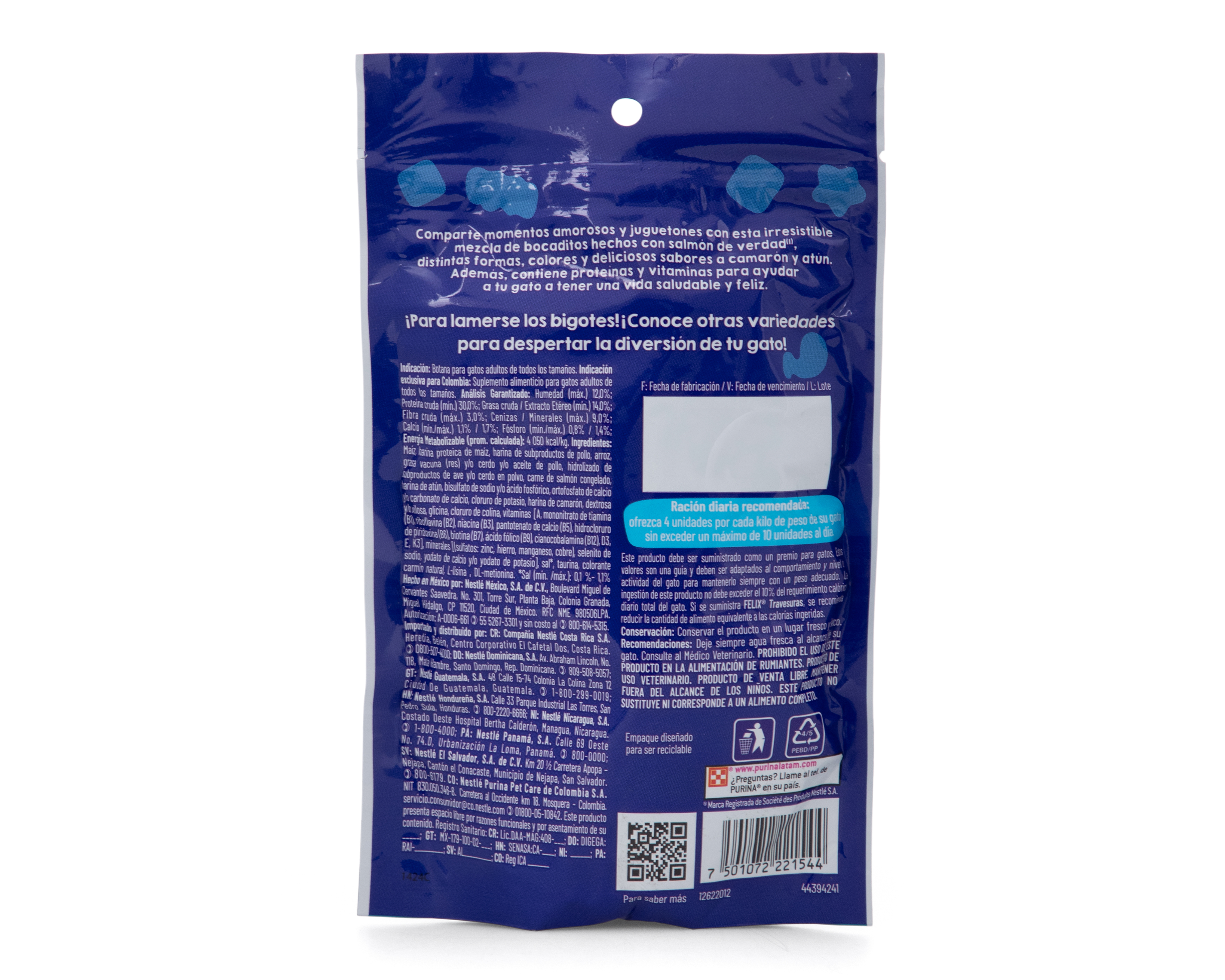 Foto 4 pulgar | Foto 3 | Alimento para Gato Felix 60 g