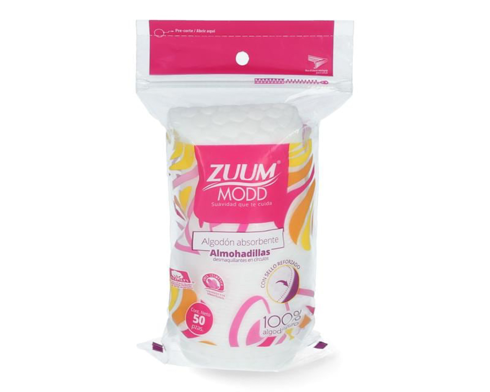 Foto 1 | Foto 1 | Almohadillas Desmaquillantes Zuum Modd