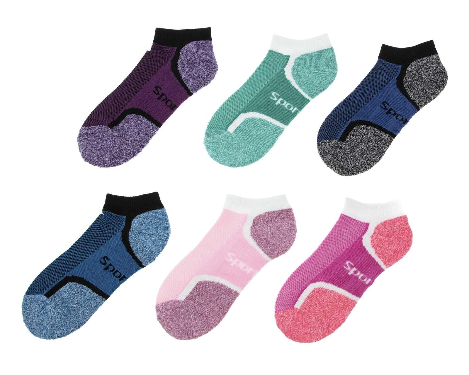 Calcetas Deportivas Tines Sportline para Mujer 6 Pares