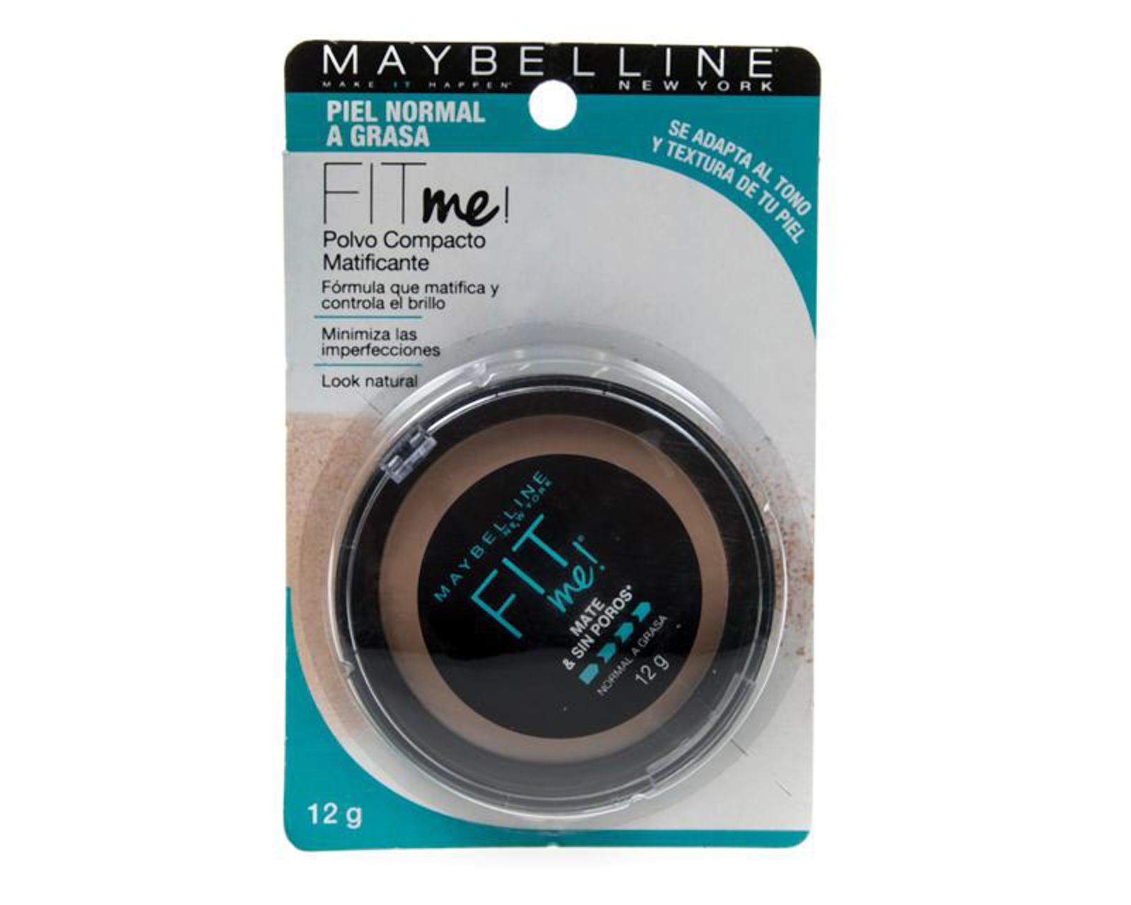 Foto 3 | Foto 3 | Polvo Compacto Maybelline Fit Me! Mate 12 g