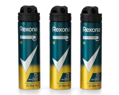 Foto 1 | Foto 1 | Desodorante en Aerosol Rexona V8 3 Piezas