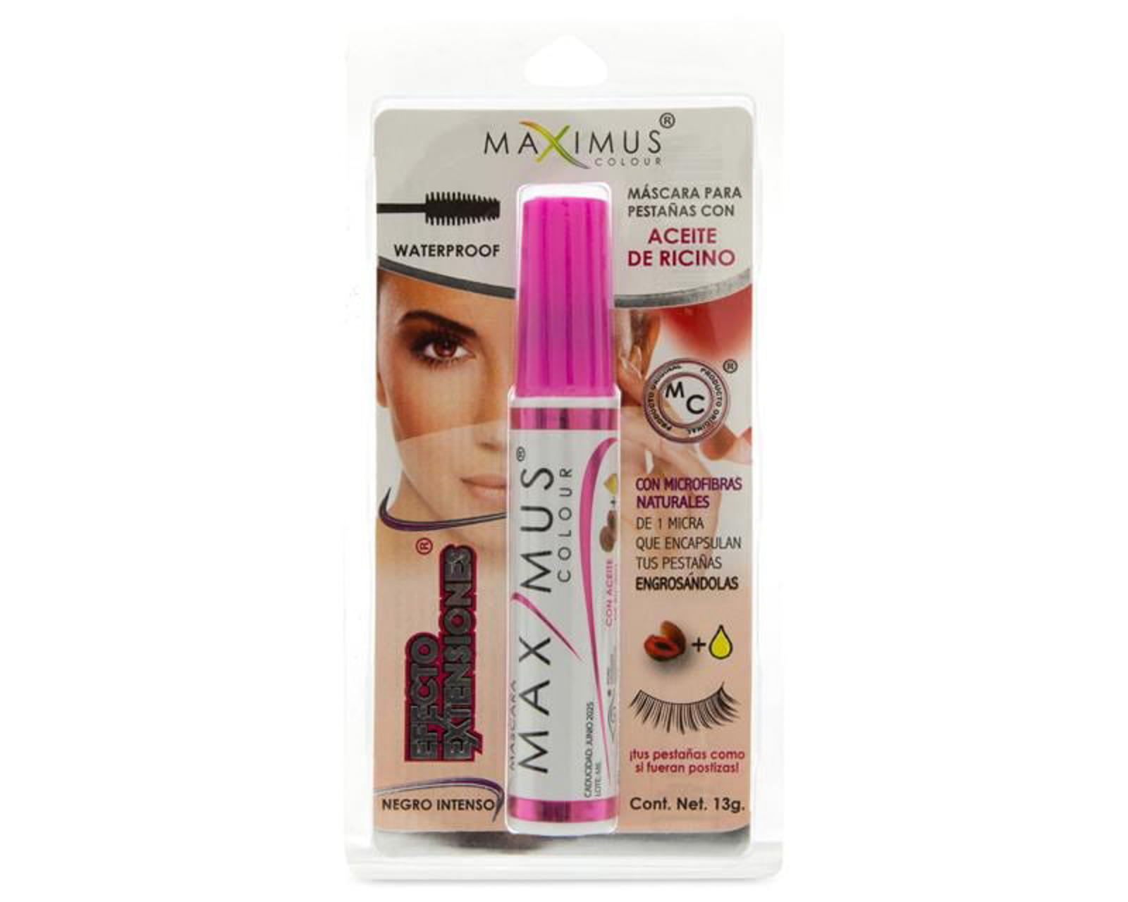 Foto 1 | Foto 1 | Máscara para Pestañas Maximus Colour Negro