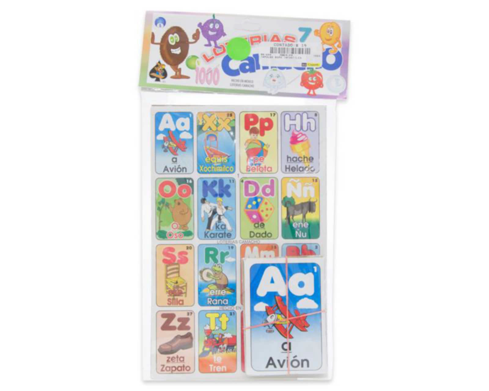 Foto 2 pulgar | Foto 1 | Lotería Didáctica de Abecedario