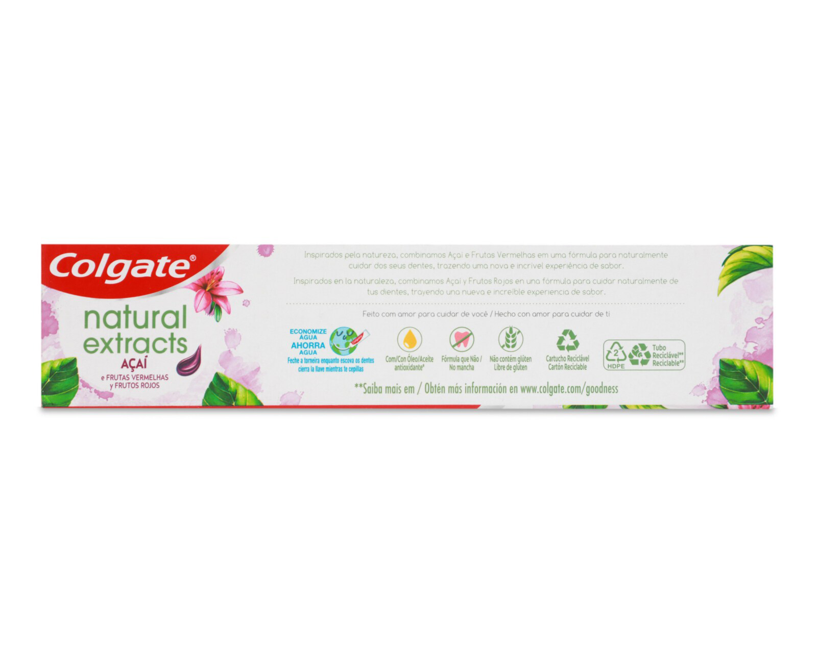 Foto 4 pulgar | Foto 3 | Pasta Dental Colgate Natural Extracts Frutos Rojos y Acaí 90 g