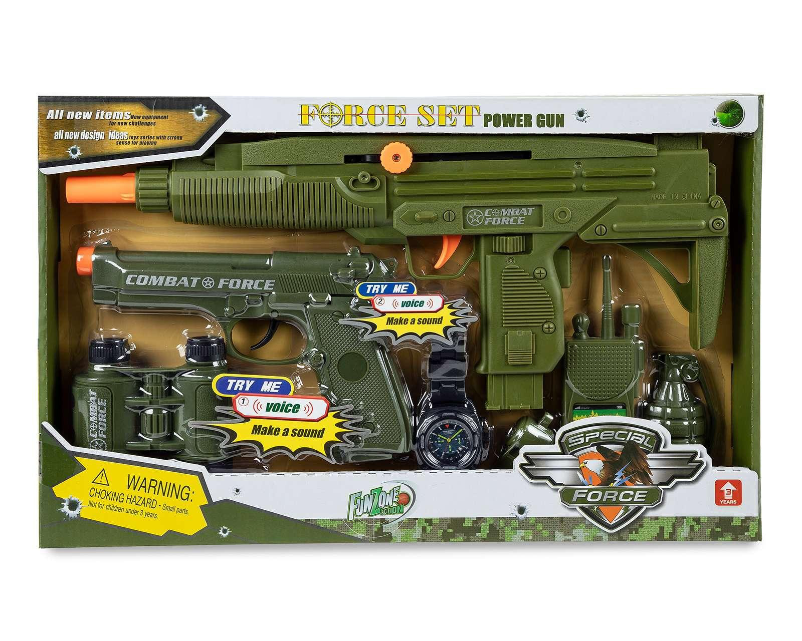 Set de Juego Militar Funzone con Sonido