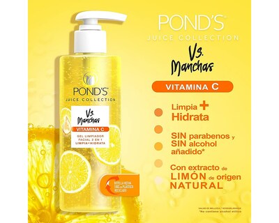 Foto 3 | Foto 3 | Gel Limpiador Facial Pond's Juice Collection Vs Manchas con Vitamina C 200 ml