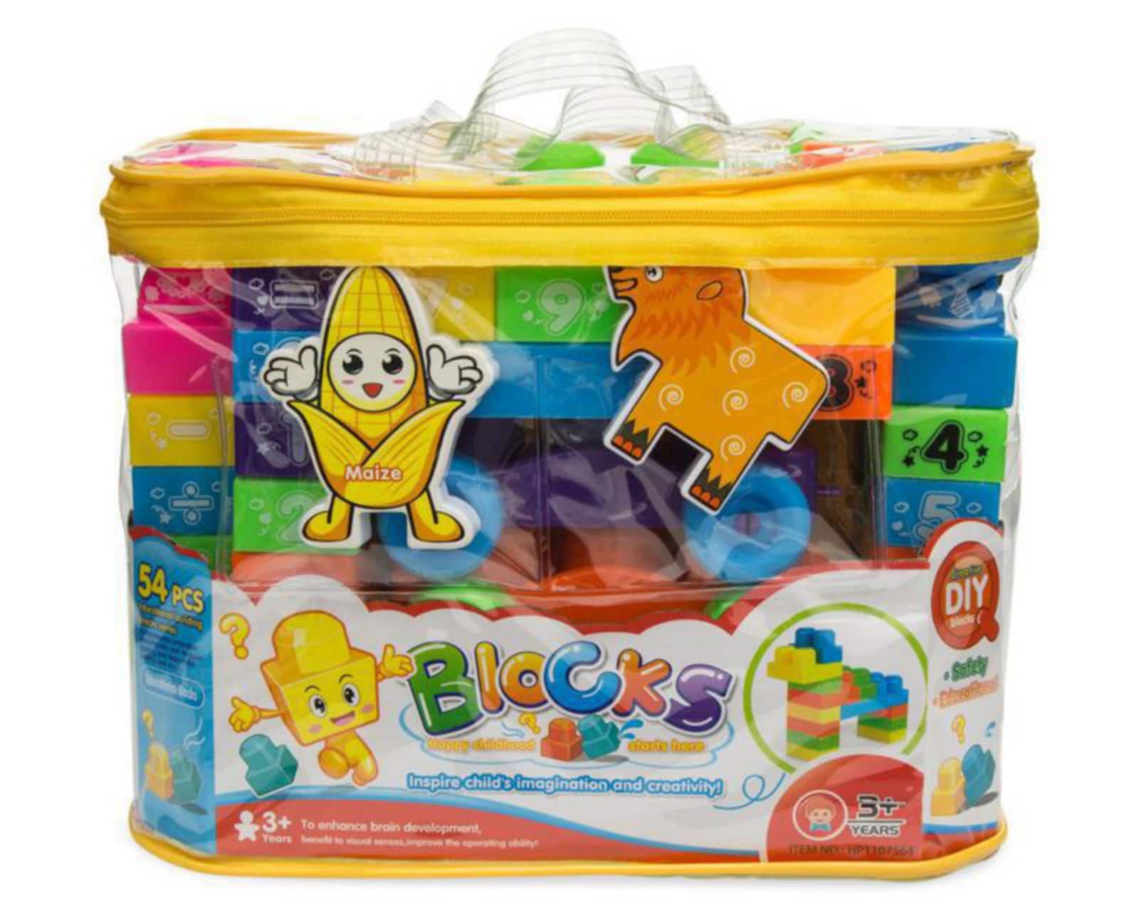 Bloques para Armar Baby Colors 56 Piezas