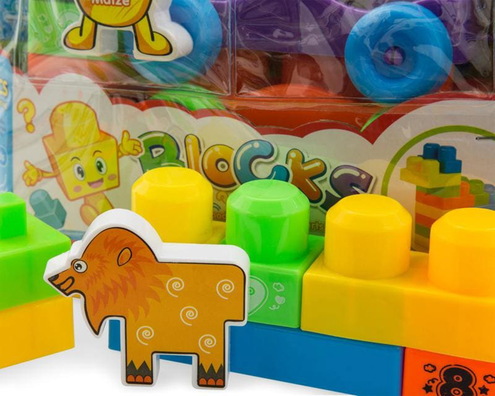 Foto 4 pulgar | Foto 3 | Bloques para Armar Baby Colors 56 Piezas