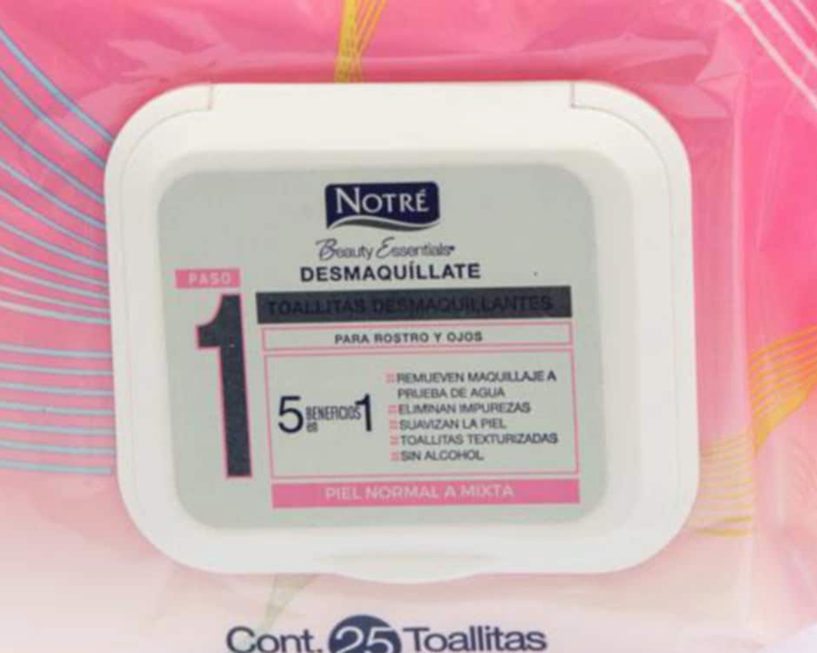 Foto 2 | Foto 2 | Toallitas Desmaquillantes Notré Beauty Essentials