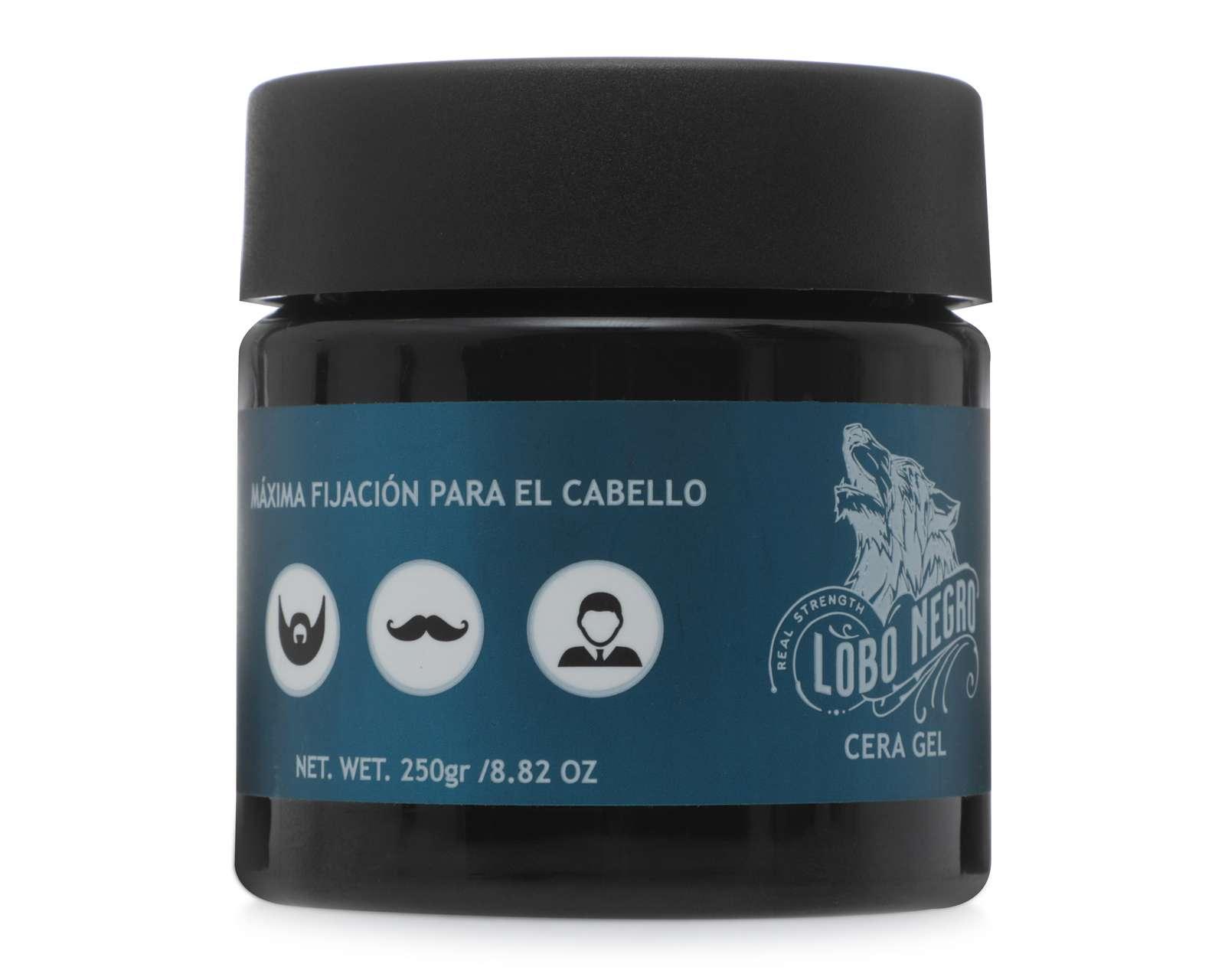 Foto 2 pulgar | Foto 1 | Cera para Cabello Lobo Negro Máxima Fijación 250 g