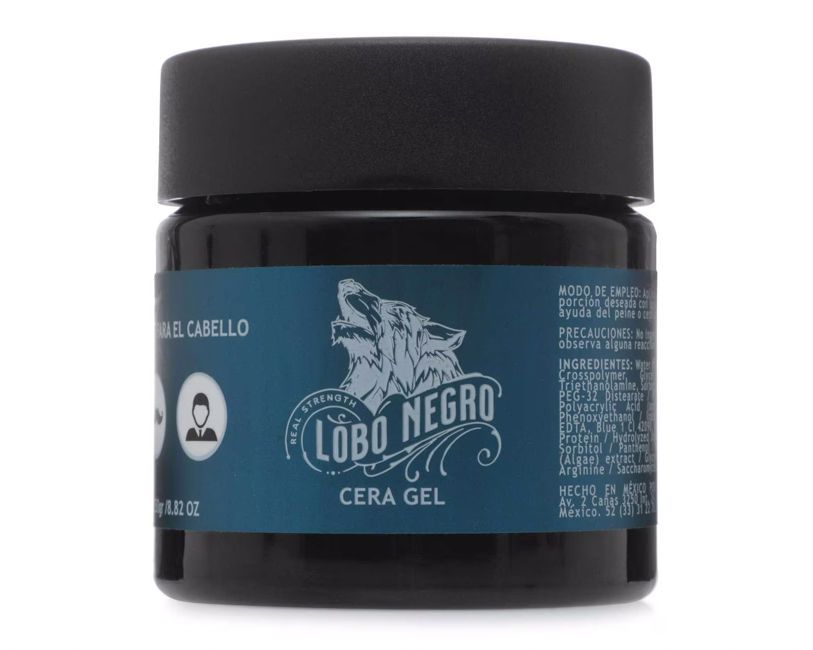 Foto 3 pulgar | Foto 2 | Cera para Cabello Lobo Negro Máxima Fijación 250 g