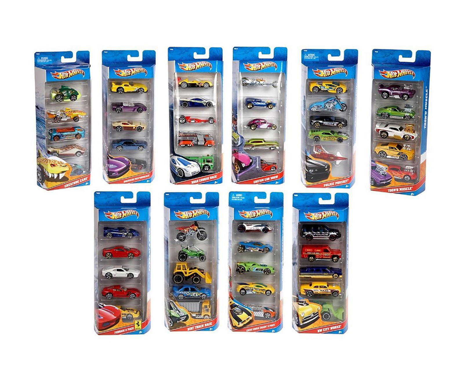 Foto 4 pulgar | Foto 3 | Vehículos Hot Wheels X-Raycers 5 Piezas