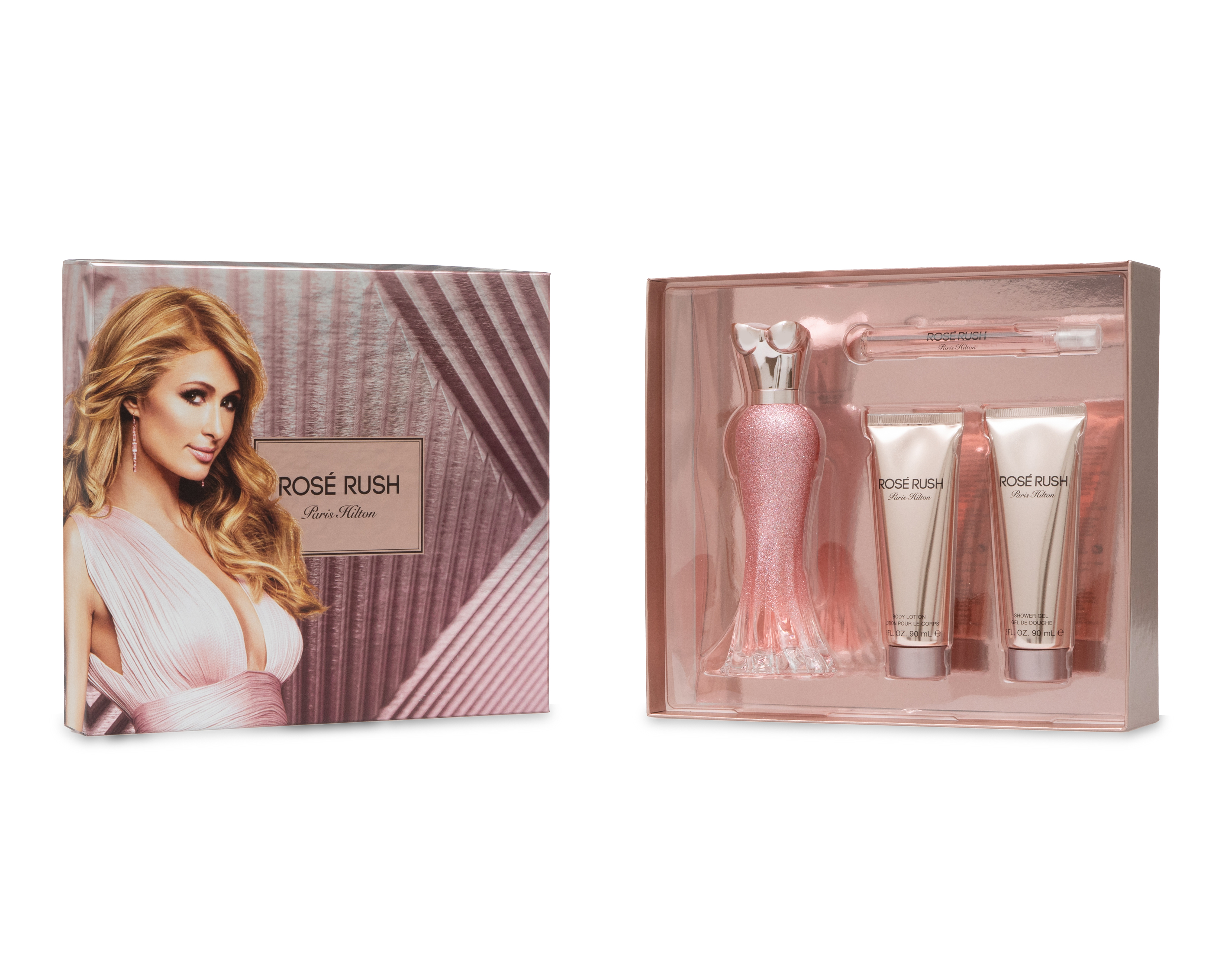 Foto 5 pulgar | Foto 4 | Estuche para Mujer Paris Hilton Rosé Rush 4 Piezas