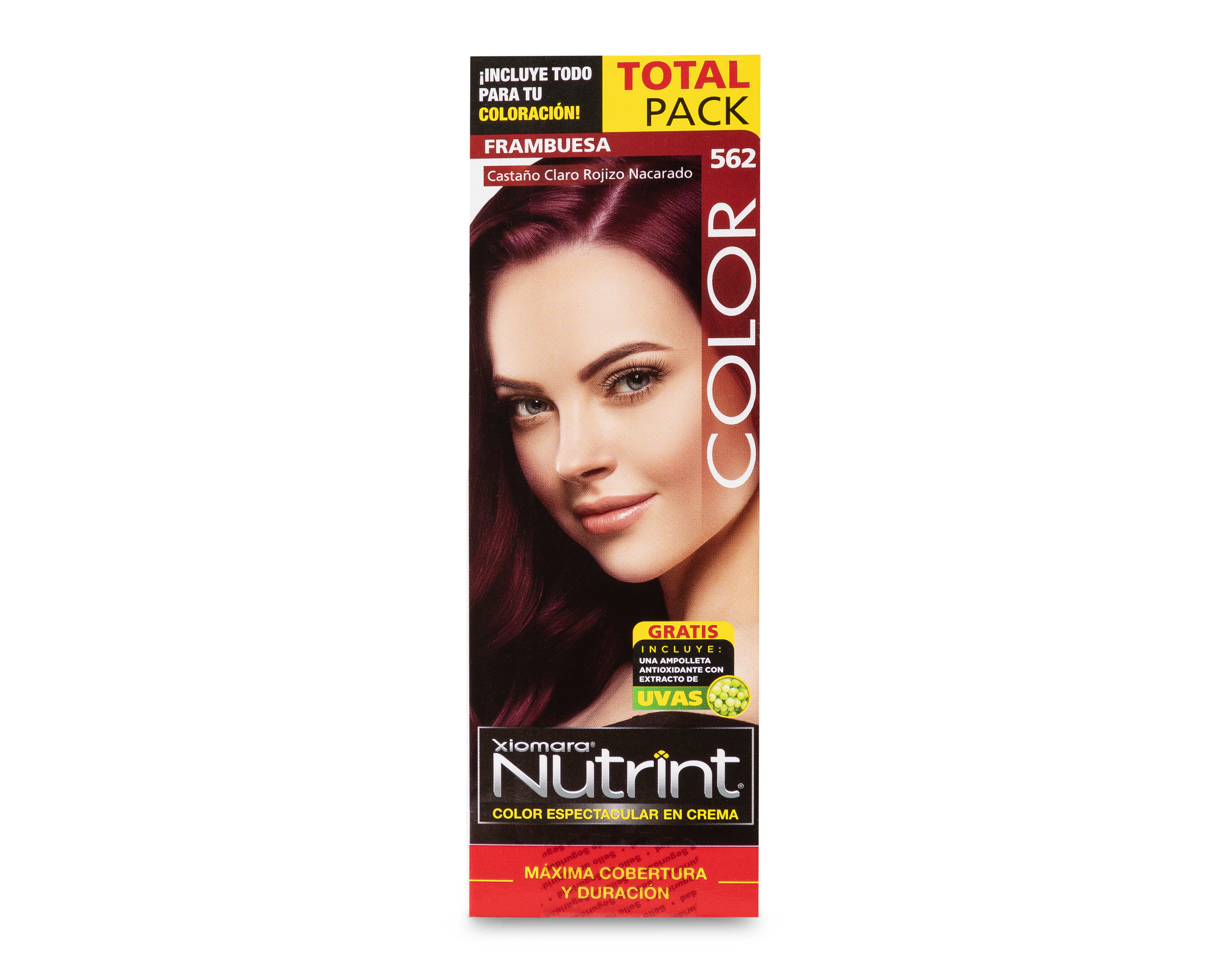 Foto 2 pulgar | Foto 1 | Tinte para Cabello Xiomara Nutrint 562 Frambuesa