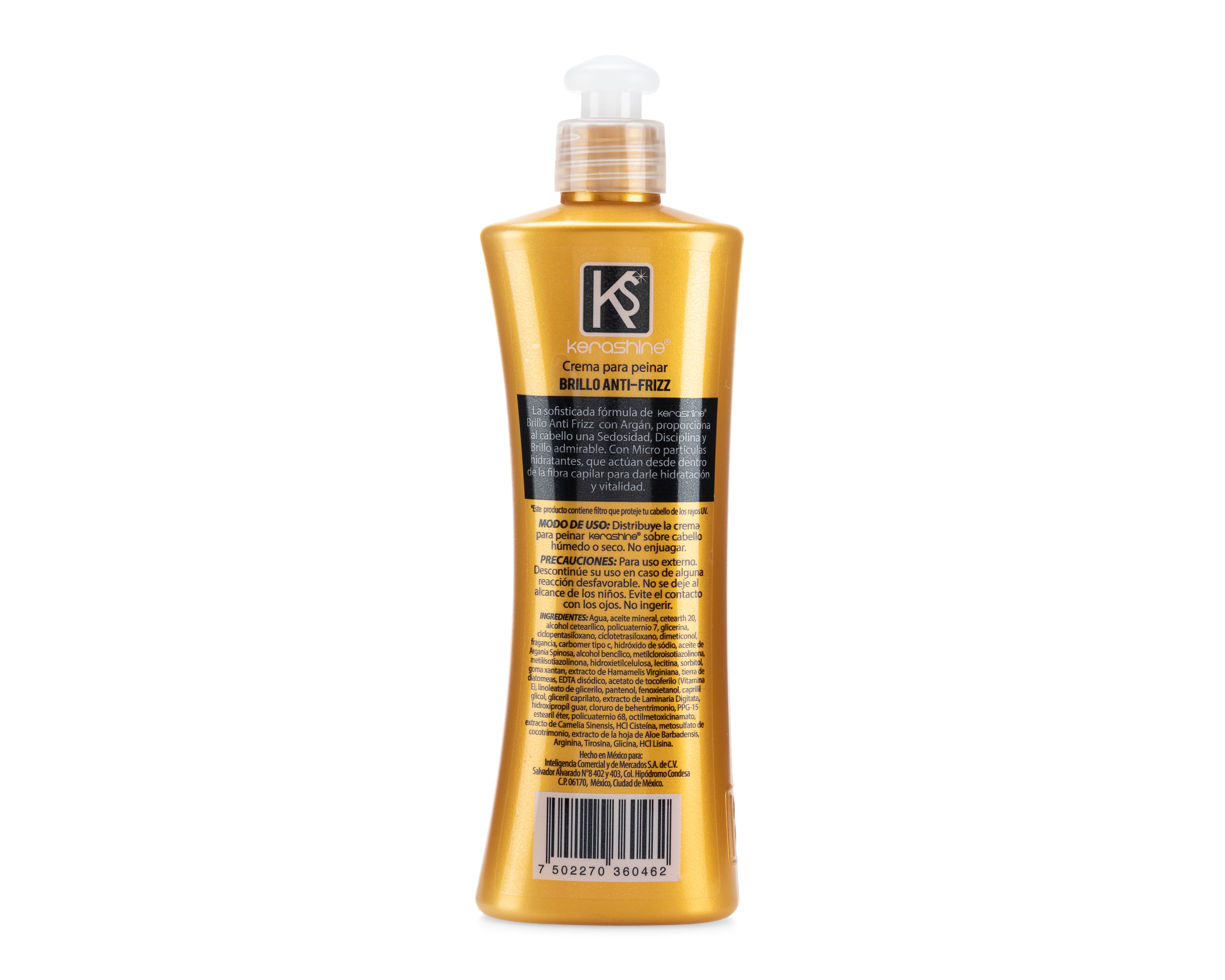Foto 3 pulgar | Foto 2 | Crema para Peinar Kerashine Brillo Antifrizz 270 ml