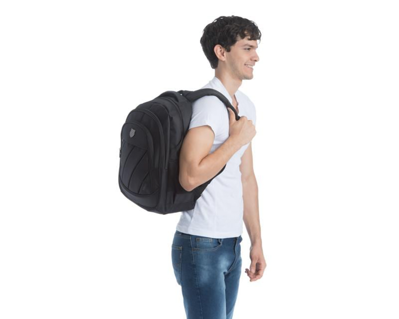 Foto 7 pulgar | Foto 6 | Mochila K-Swiss Negra