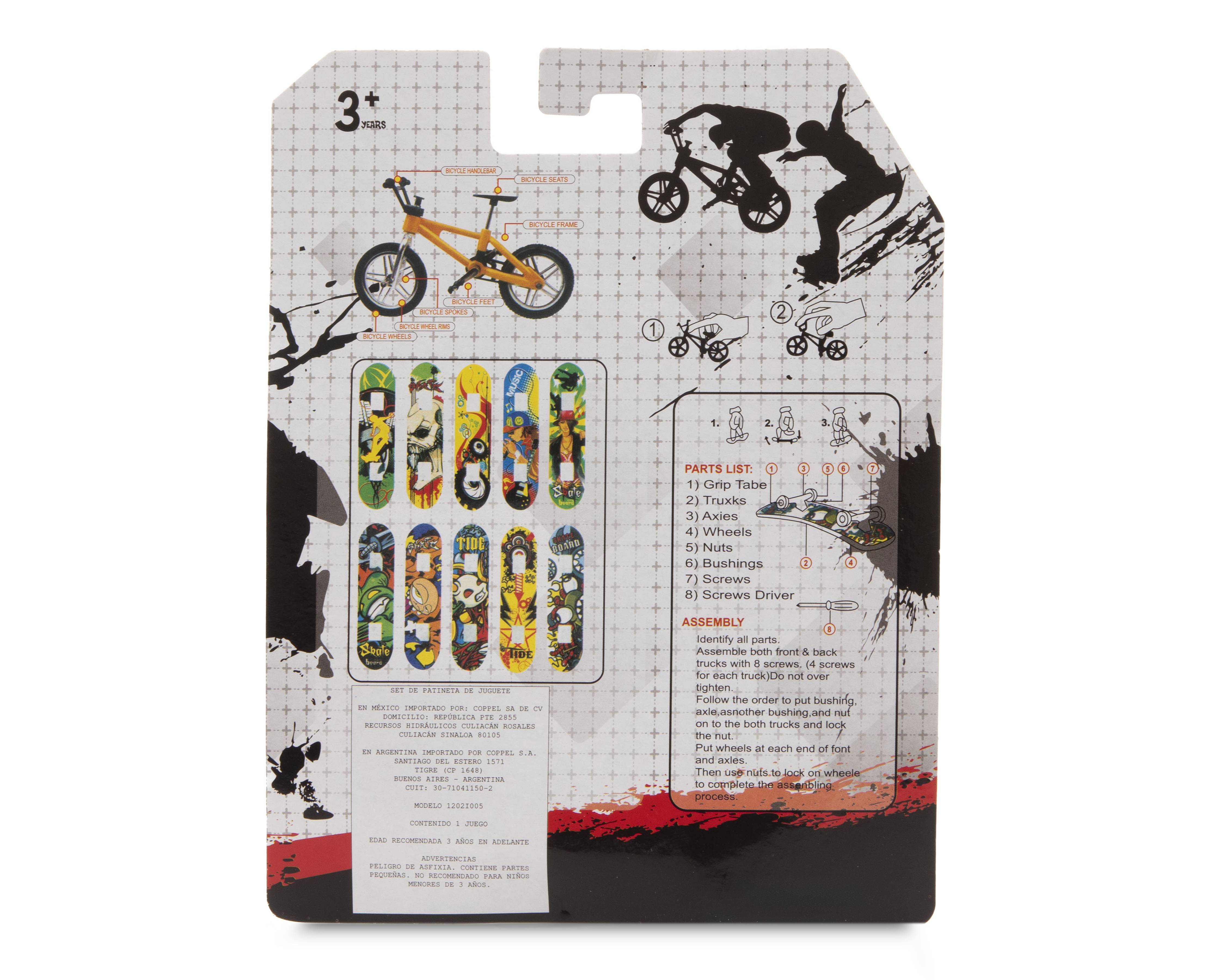 Foto 3 pulgar | Foto 2 | Set de Patinetas de Juguete para Armar