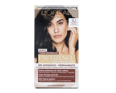 Foto 1 | Foto 1 | Tinte para Cabello Imédia Excellence 1U Negro Universal