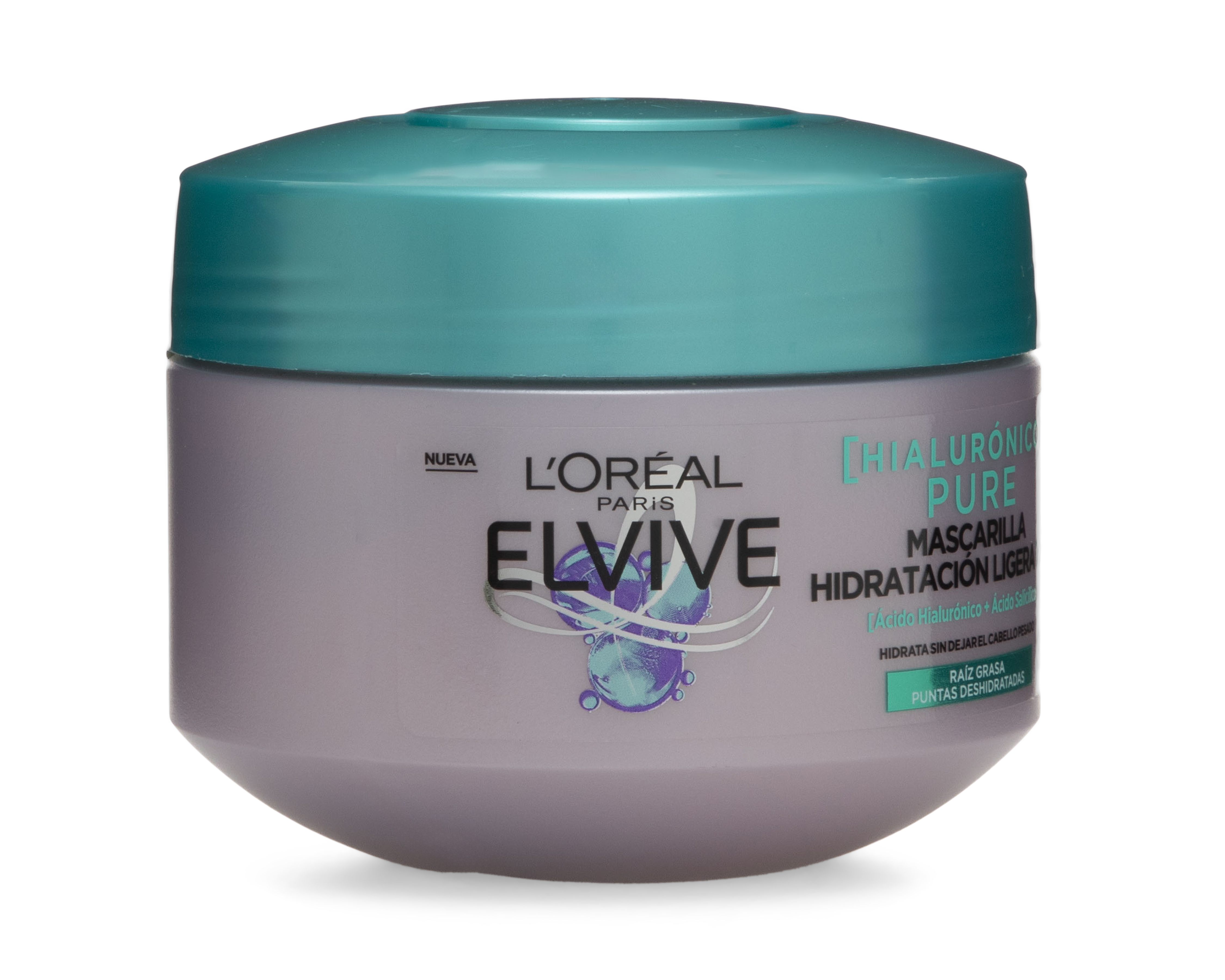 Foto 2 | Foto 2 | Mascarilla Hidratación Ligera L’Oréal Elvive Hialurónico Pure 300 g