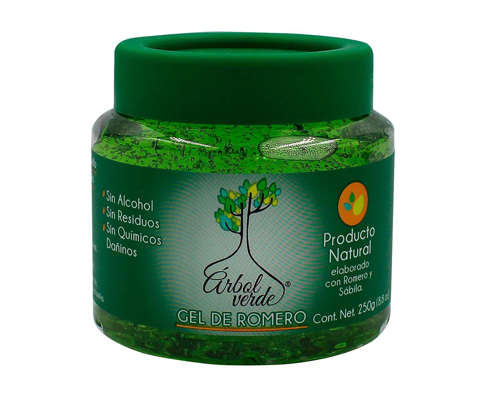 Foto 2 pulgar | Foto 1 | Gel para Cabello Ábol Verde con Romero 250 g
