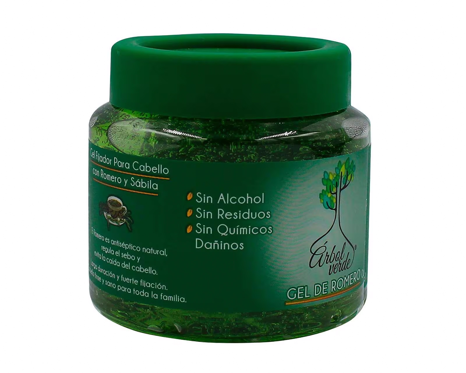 Foto 4 pulgar | Foto 3 | Gel para Cabello Ábol Verde con Romero 250 g