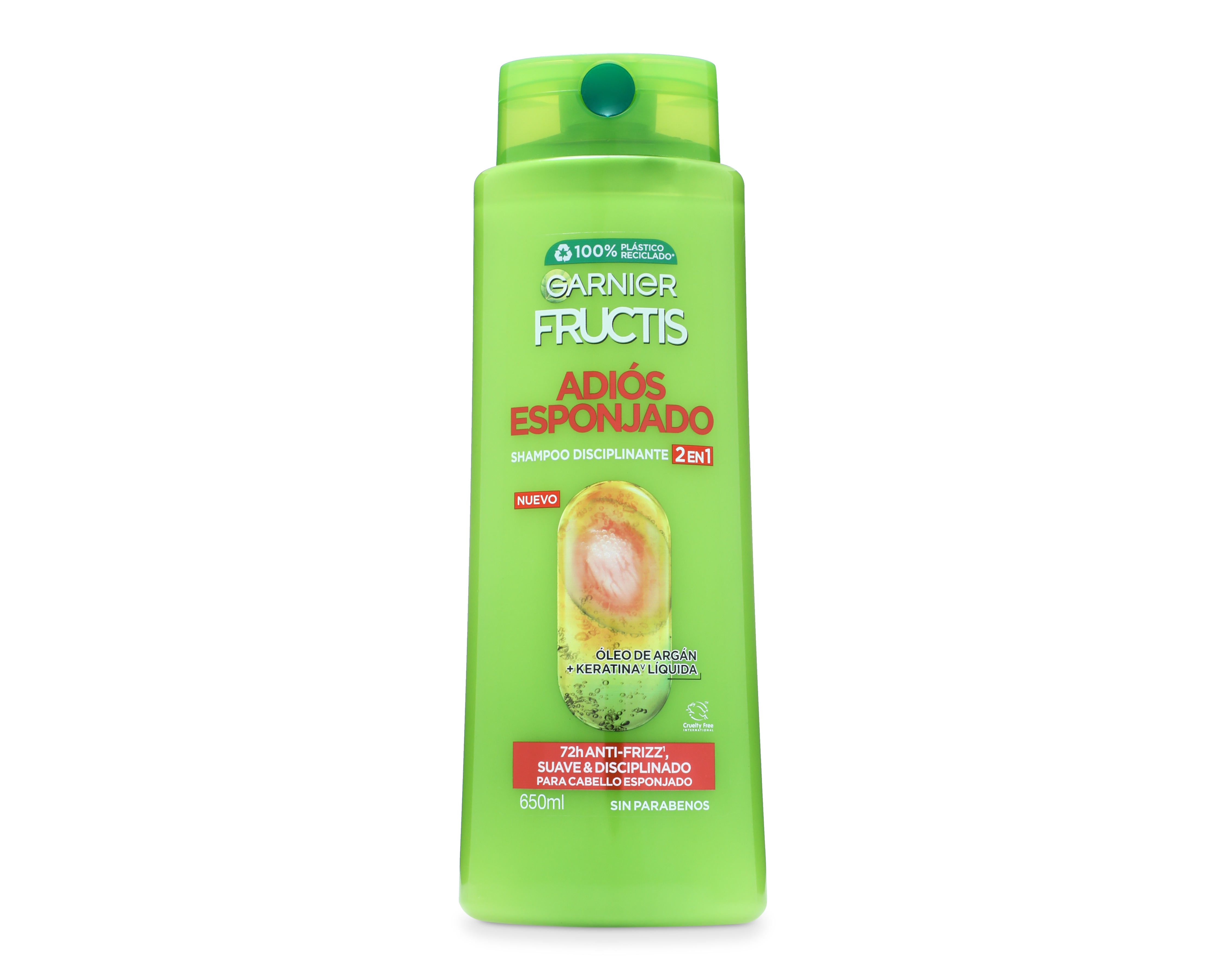 Foto 2 pulgar | Foto 1 | Shampoo Garnier Fructis Adiós Esponjado 650 ml