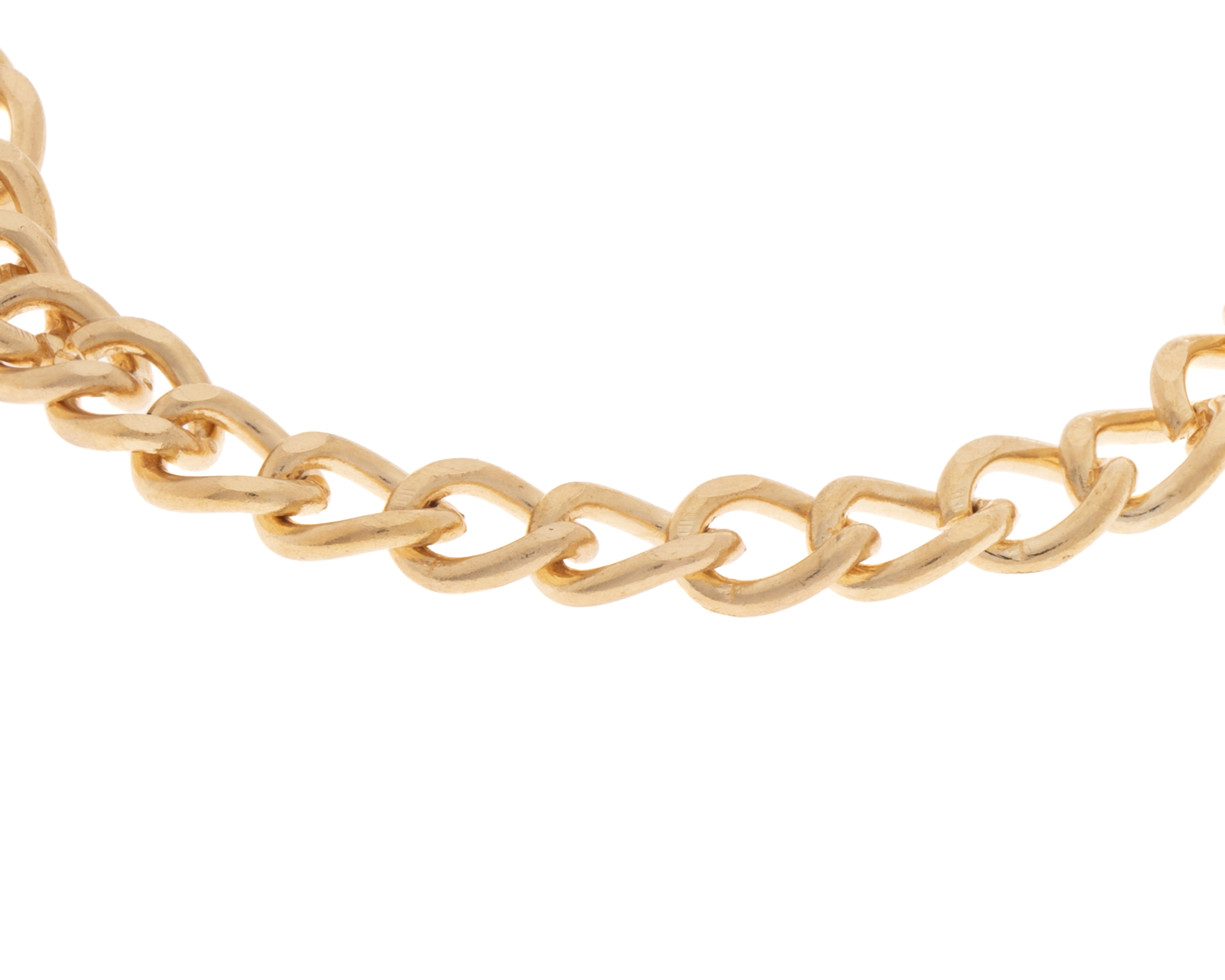 Foto 4 pulgar | Foto 3 | Pulsera Minigami Corazones Dorada 3 Piezas