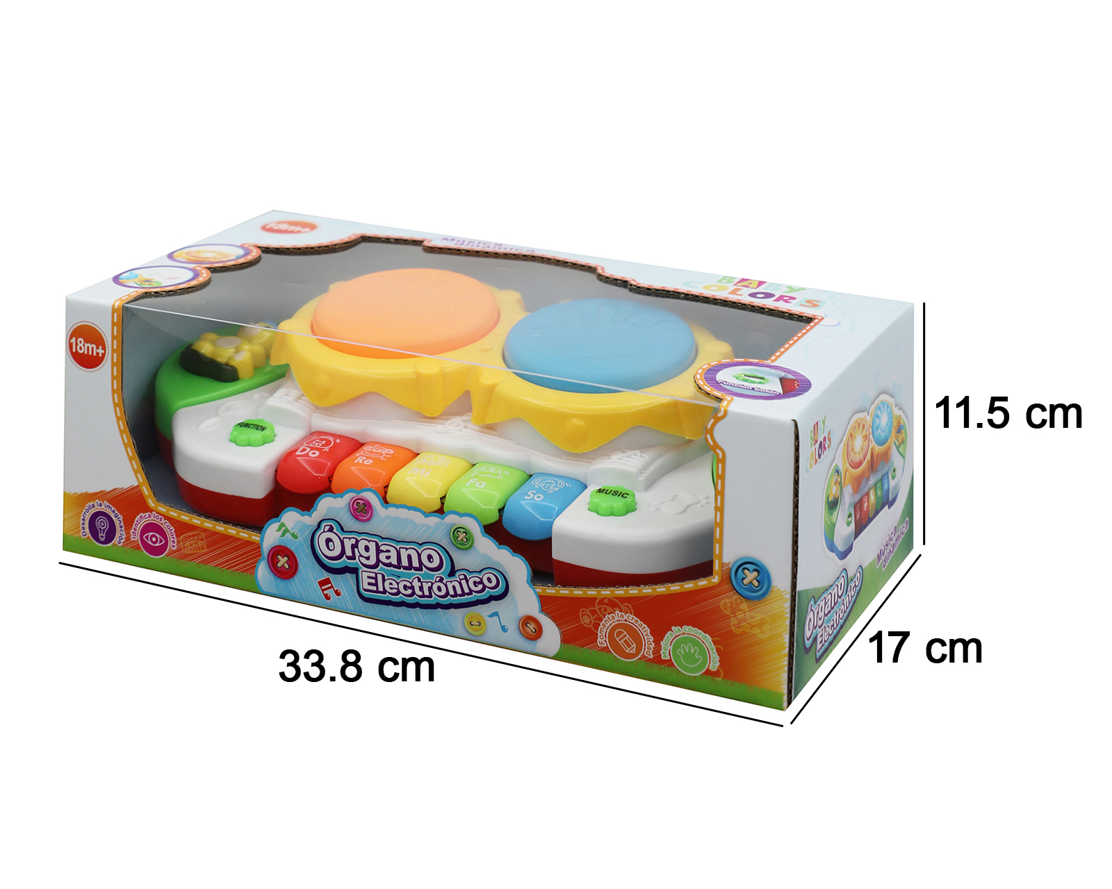 Foto 9 pulgar | Foto 8 | Piano Baby Colors Multifuncional